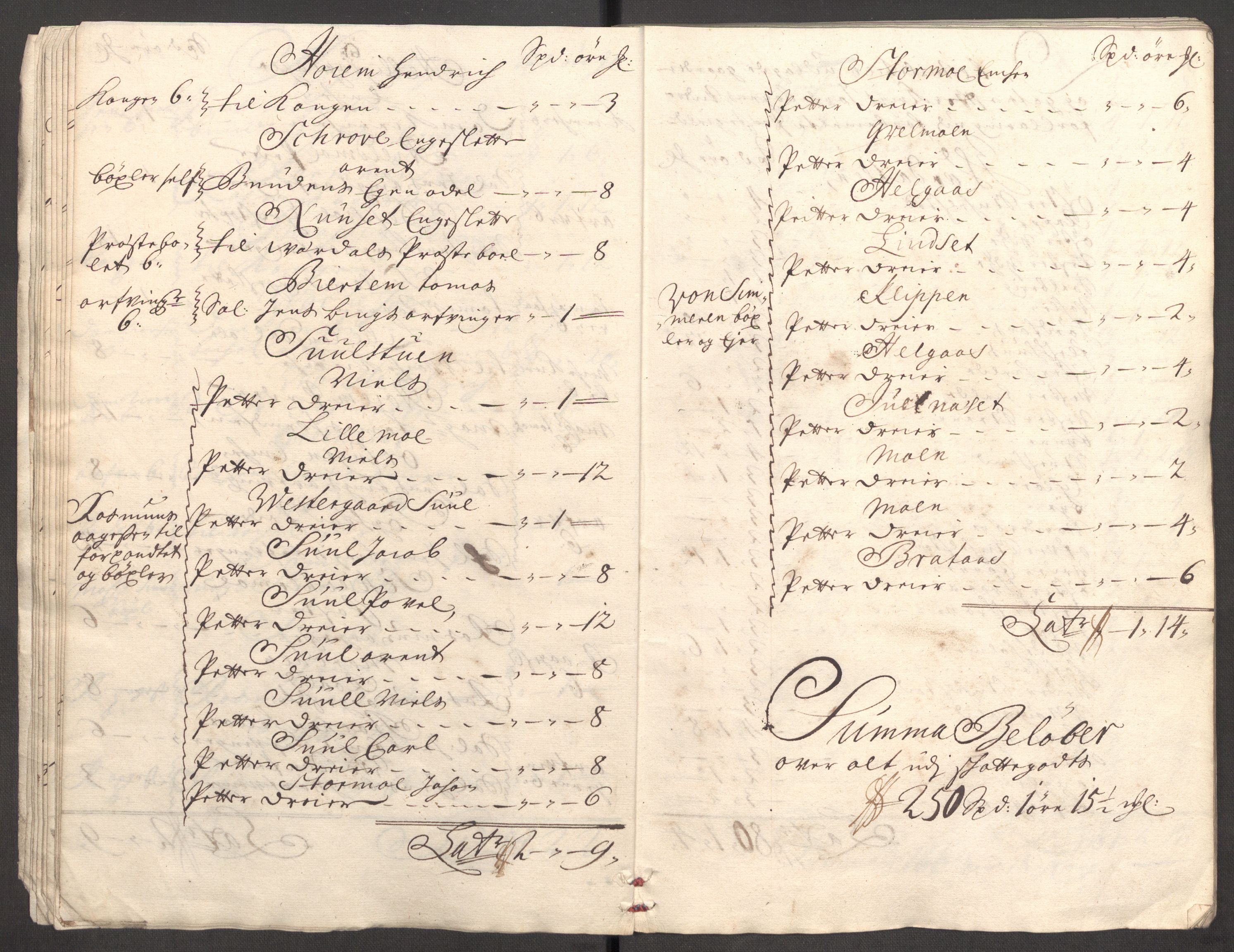 Rentekammeret inntil 1814, Reviderte regnskaper, Fogderegnskap, AV/RA-EA-4092/R62/L4199: Fogderegnskap Stjørdal og Verdal, 1709, p. 33