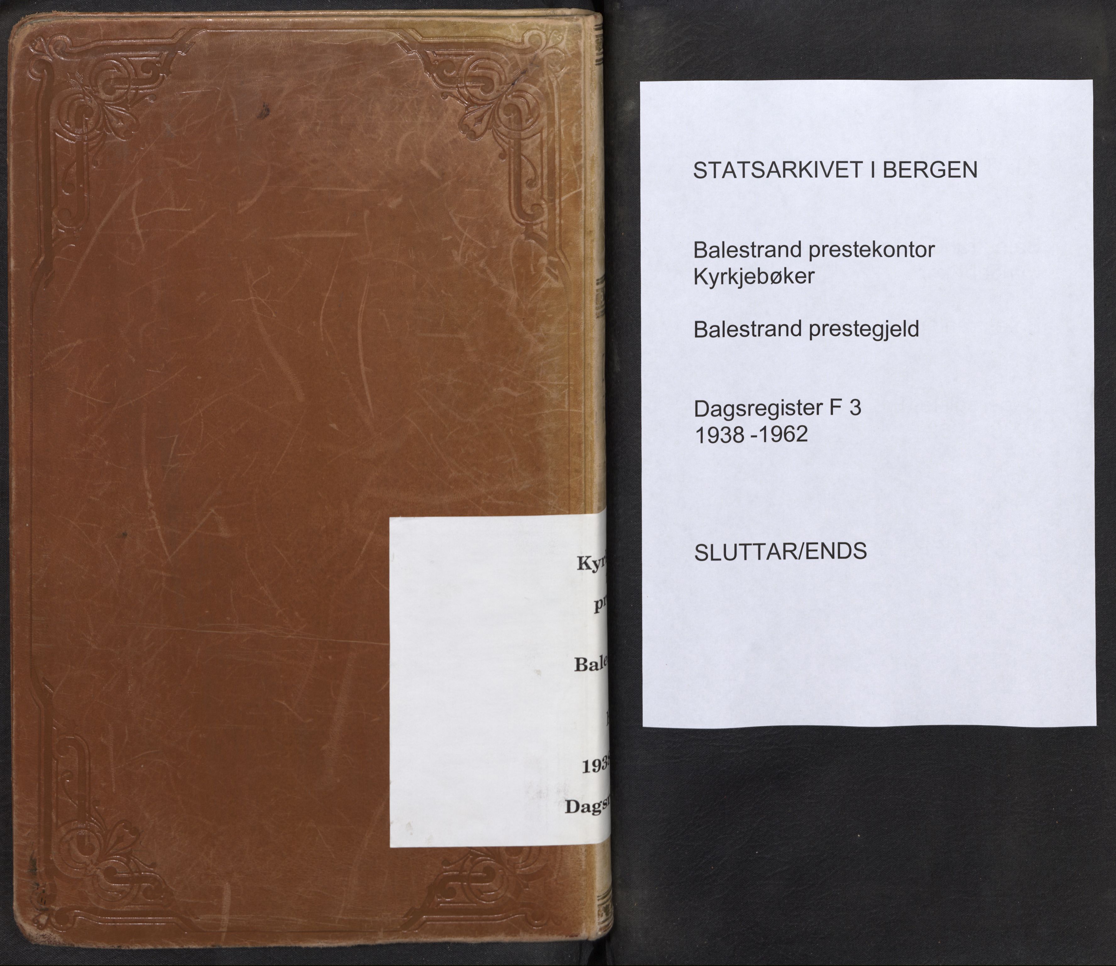 Balestrand sokneprestembete, SAB/A-79601/H/Haa/Haaf/L0003: Diary records no. F 3, 1938-1962, p. 103b-104a