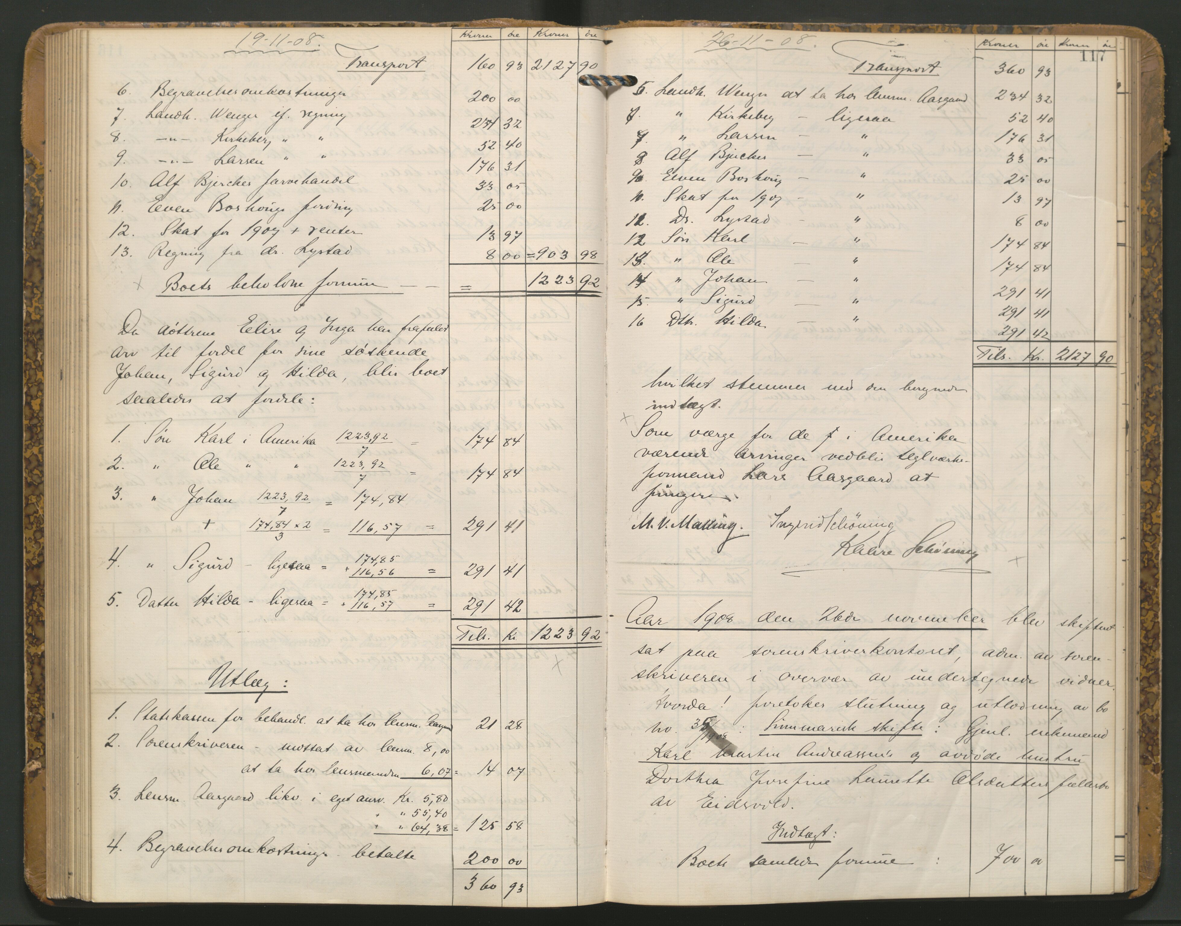 Eidsvoll tingrett, AV/SAO-A-10371/H/Hc/L0002: Skifteutlodningsprotokoll, 1900-1912, p. 117