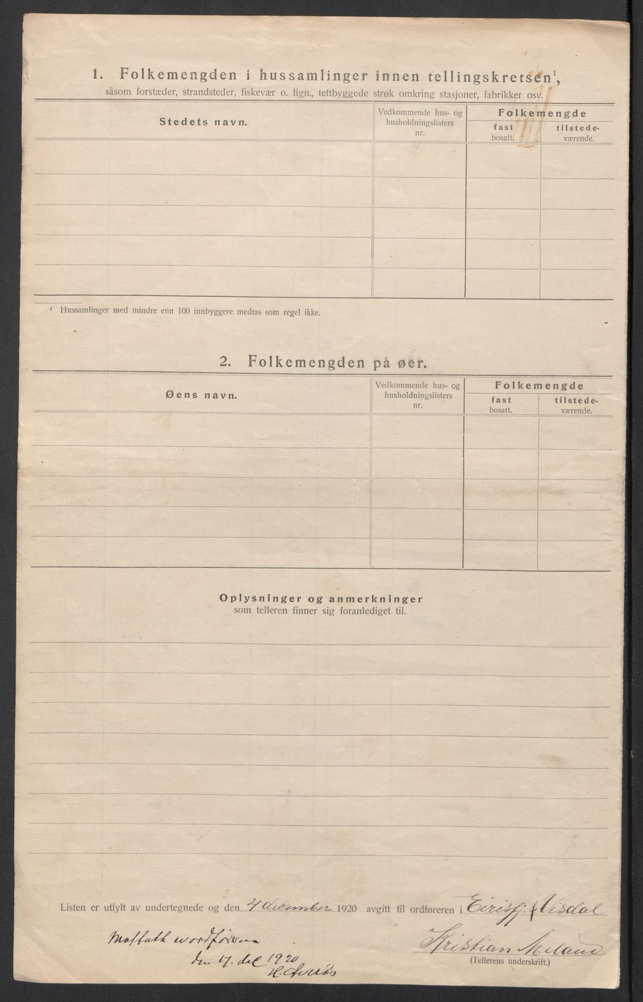 SAT, 1920 census for Eresfjord og Vistdal, 1920, p. 28