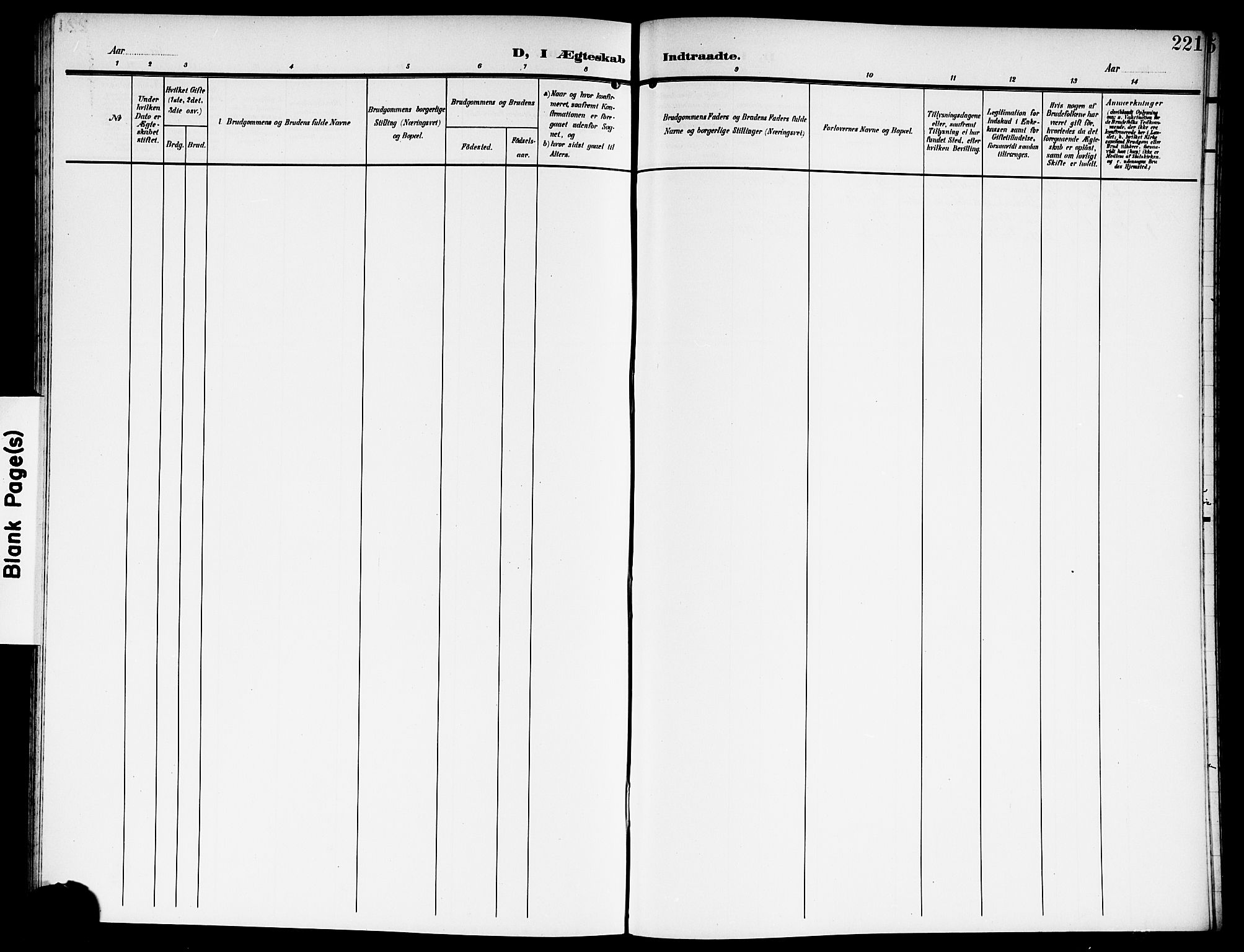Kråkstad prestekontor Kirkebøker, SAO/A-10125a/G/Gb/L0001: Parish register (copy) no. II 1, 1905-1920, p. 221
