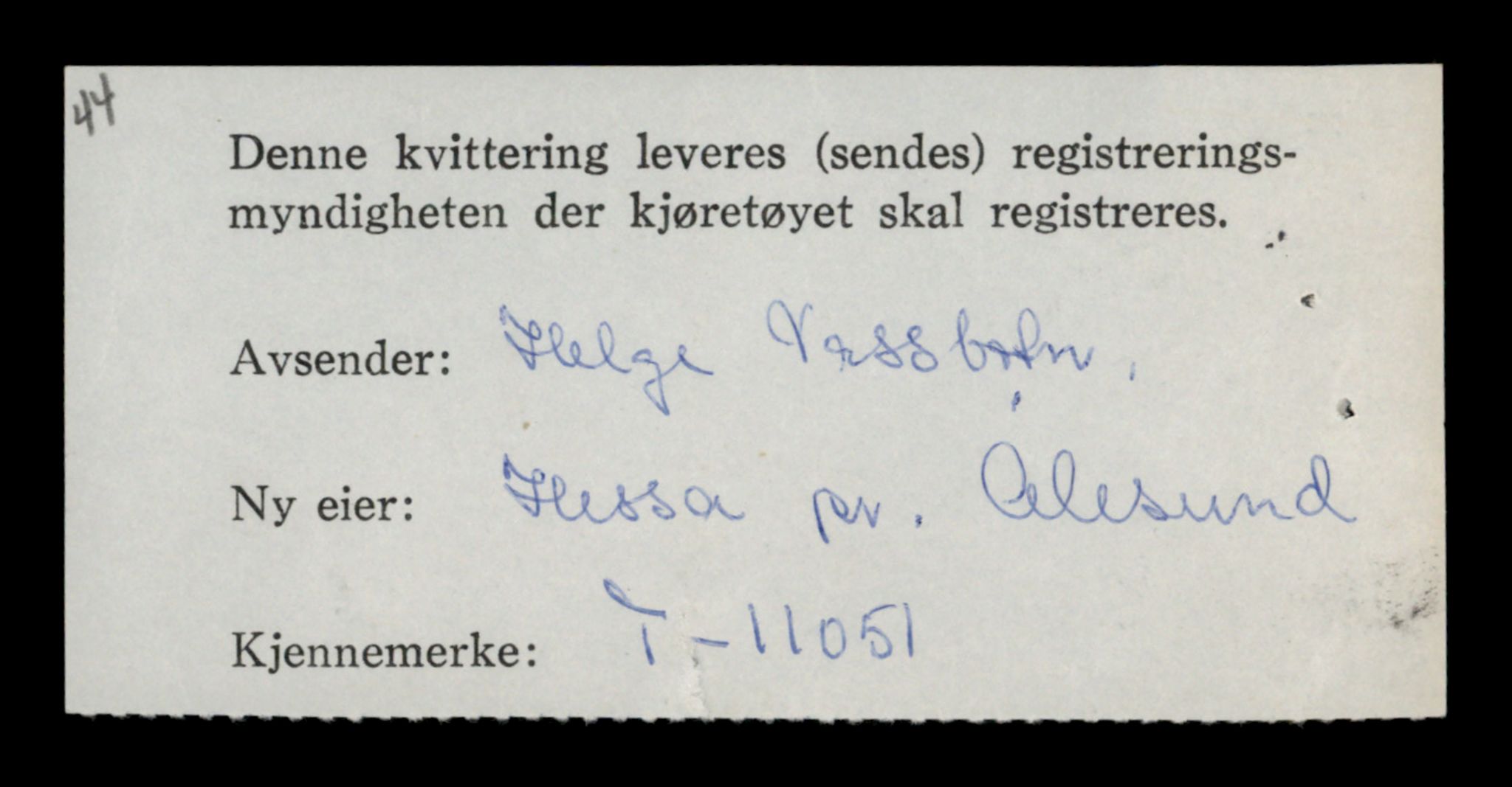 Møre og Romsdal vegkontor - Ålesund trafikkstasjon, AV/SAT-A-4099/F/Fe/L0026: Registreringskort for kjøretøy T 11046 - T 11160, 1927-1998, p. 136