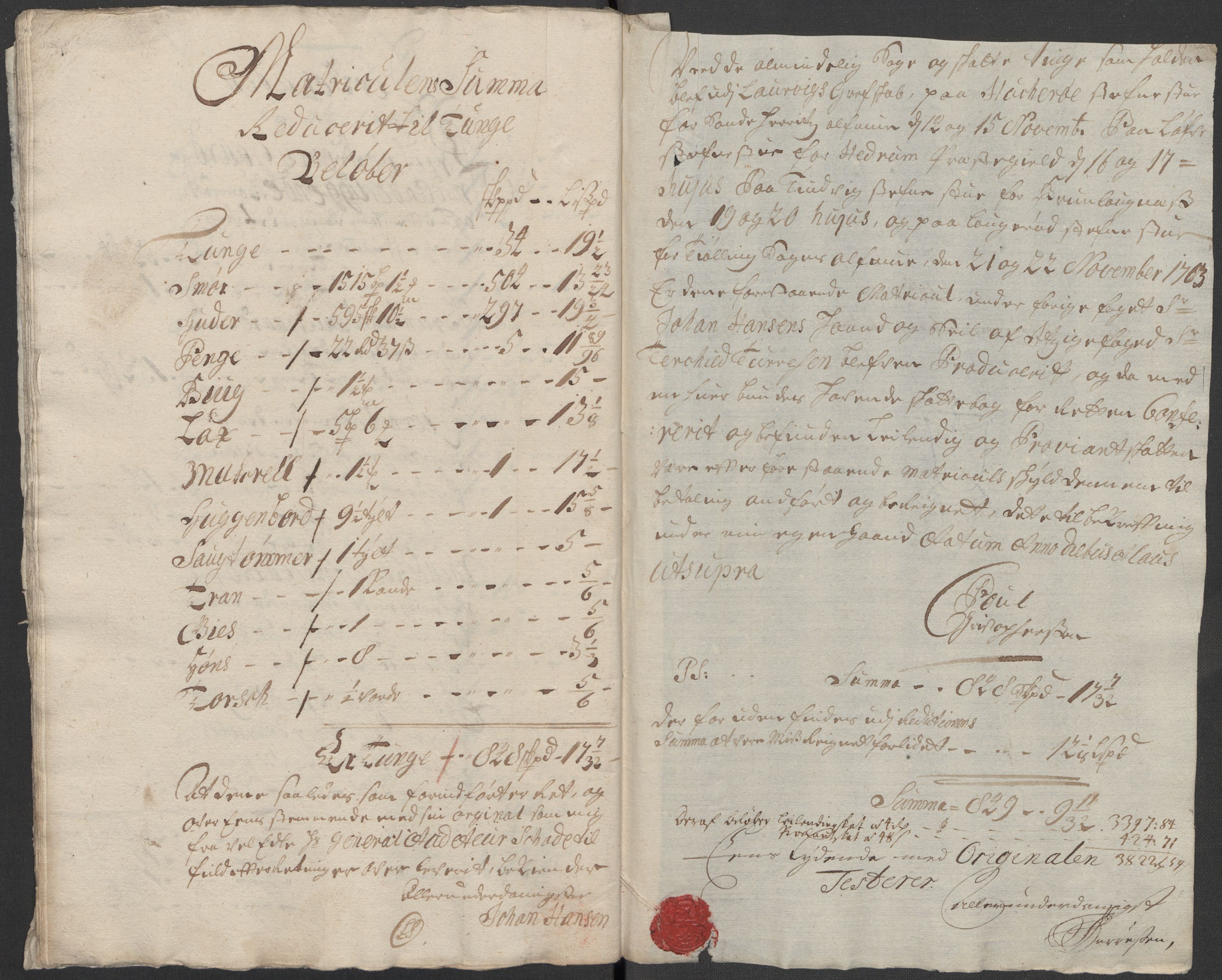 Rentekammeret inntil 1814, Reviderte regnskaper, Fogderegnskap, RA/EA-4092/R33/L1985: Fogderegnskap Larvik grevskap, 1713, p. 44