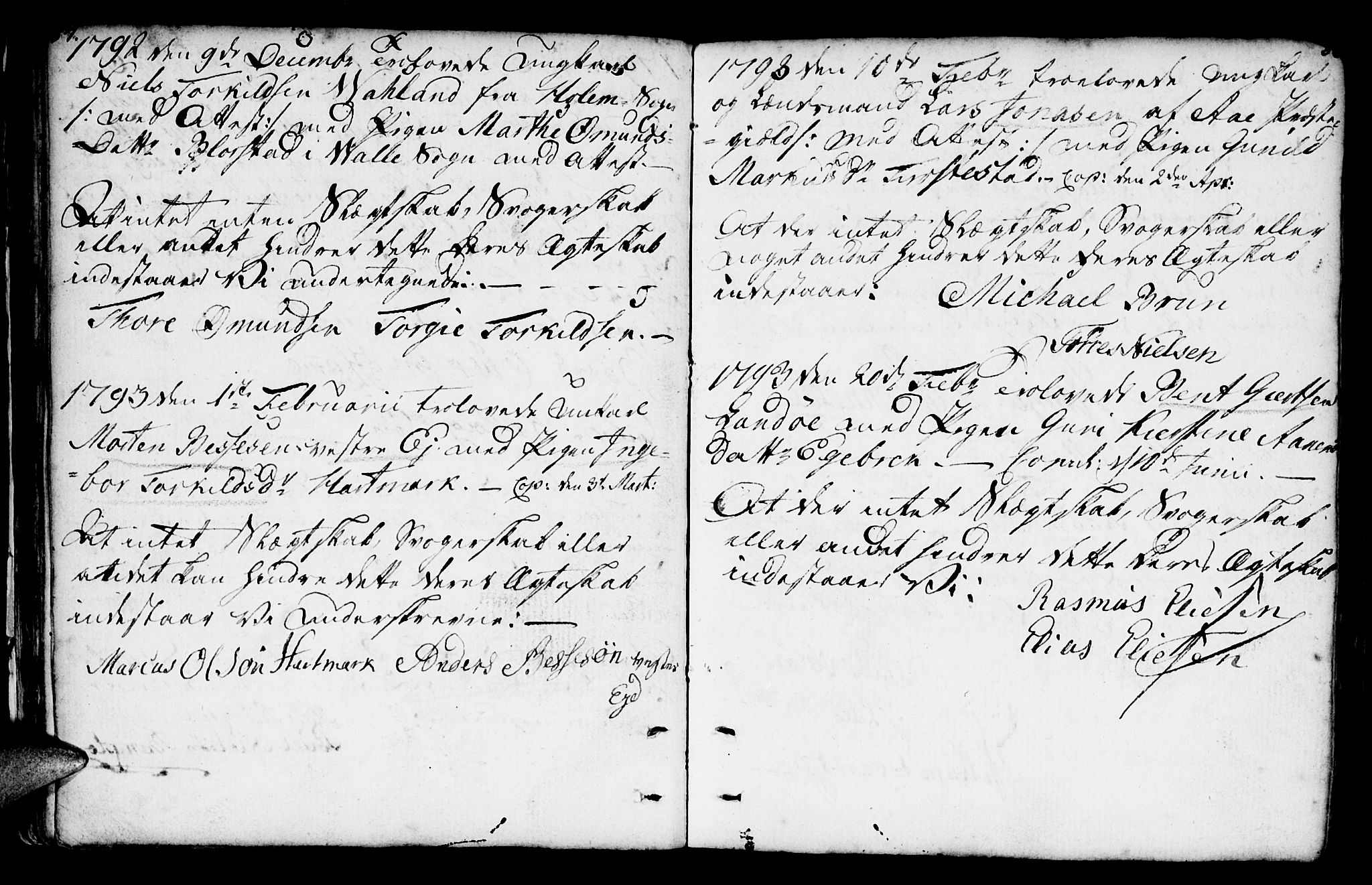 Mandal sokneprestkontor, AV/SAK-1111-0030/F/Fa/Faa/L0007: Parish register (official) no. A 7, 1783-1818, p. 87-88