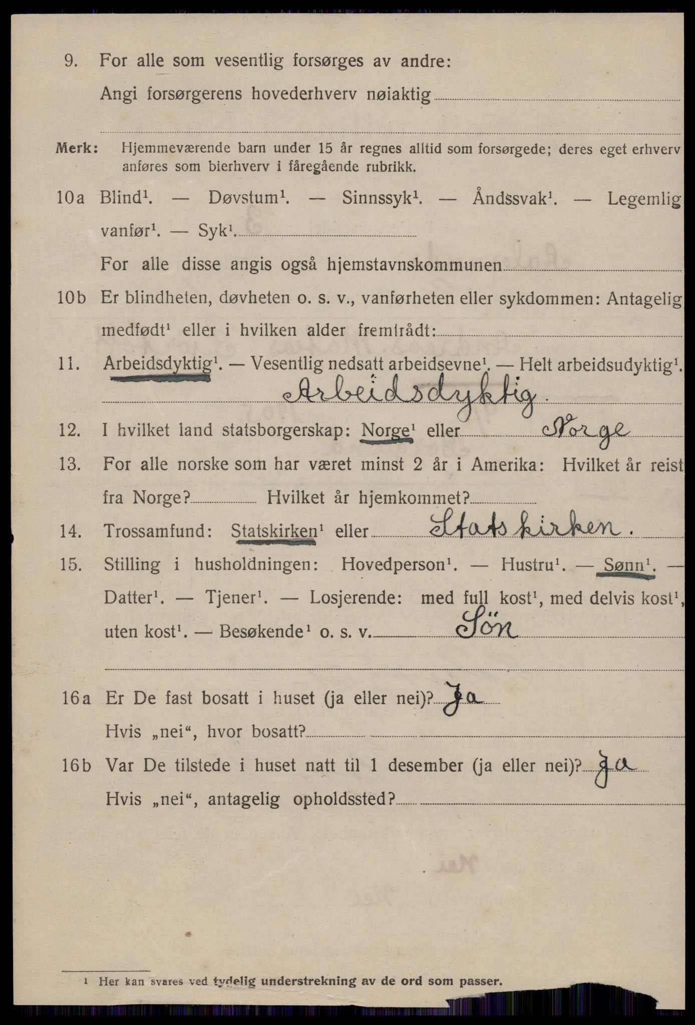 SAT, 1920 census for Ålesund, 1920, p. 34039