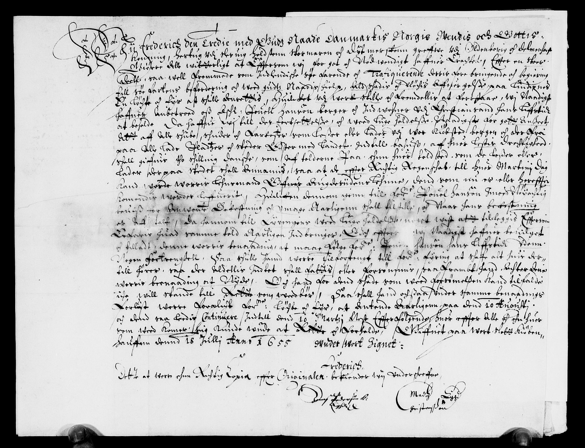 Rentekammeret inntil 1814, Reviderte regnskaper, Lensregnskaper, AV/RA-EA-5023/R/Rb/Rbq/L0045: Nedenes len. Mandals len. Råbyggelag., 1654-1658
