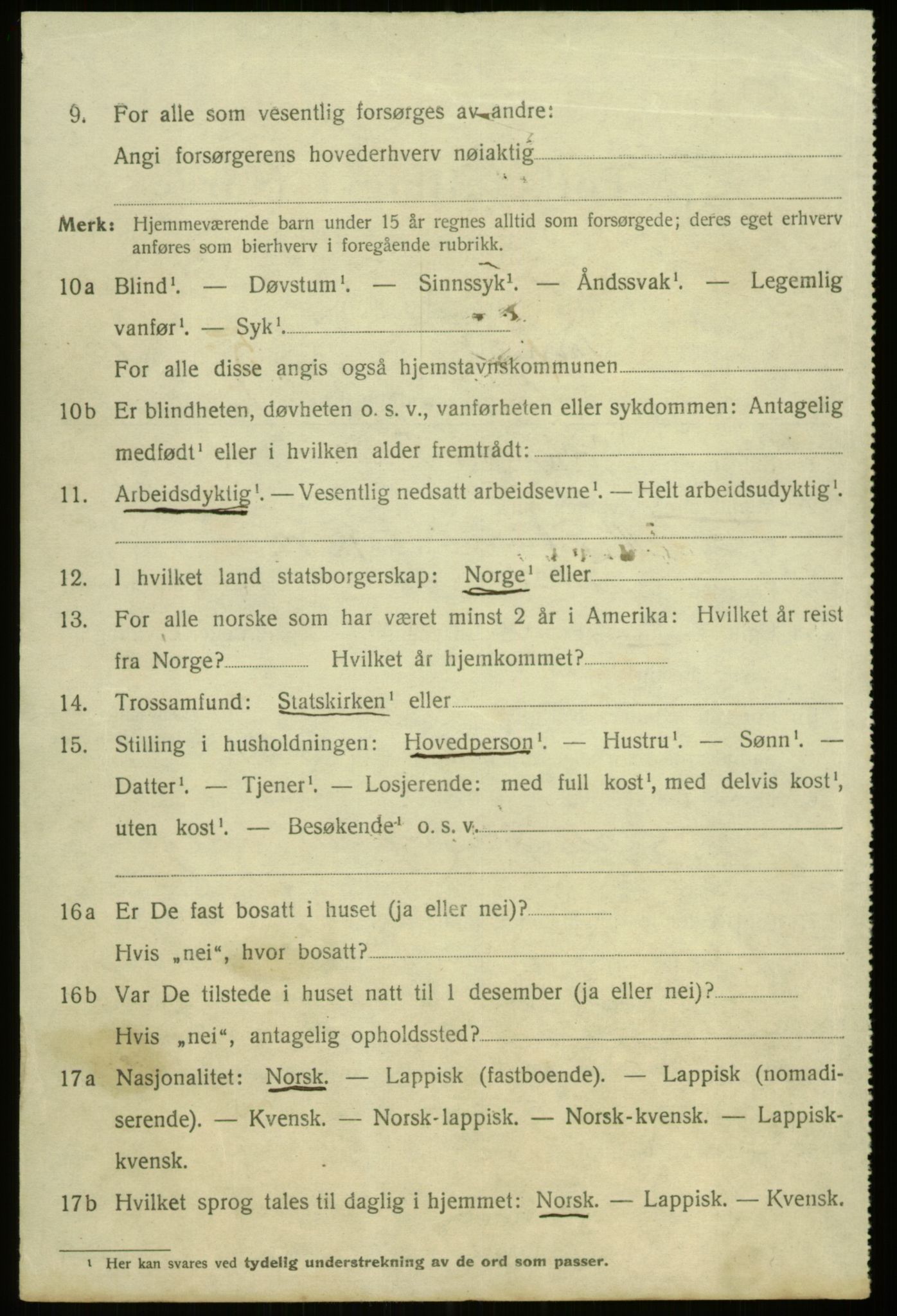 SATØ, 1920 census for Tromsø, 1920, p. 20223