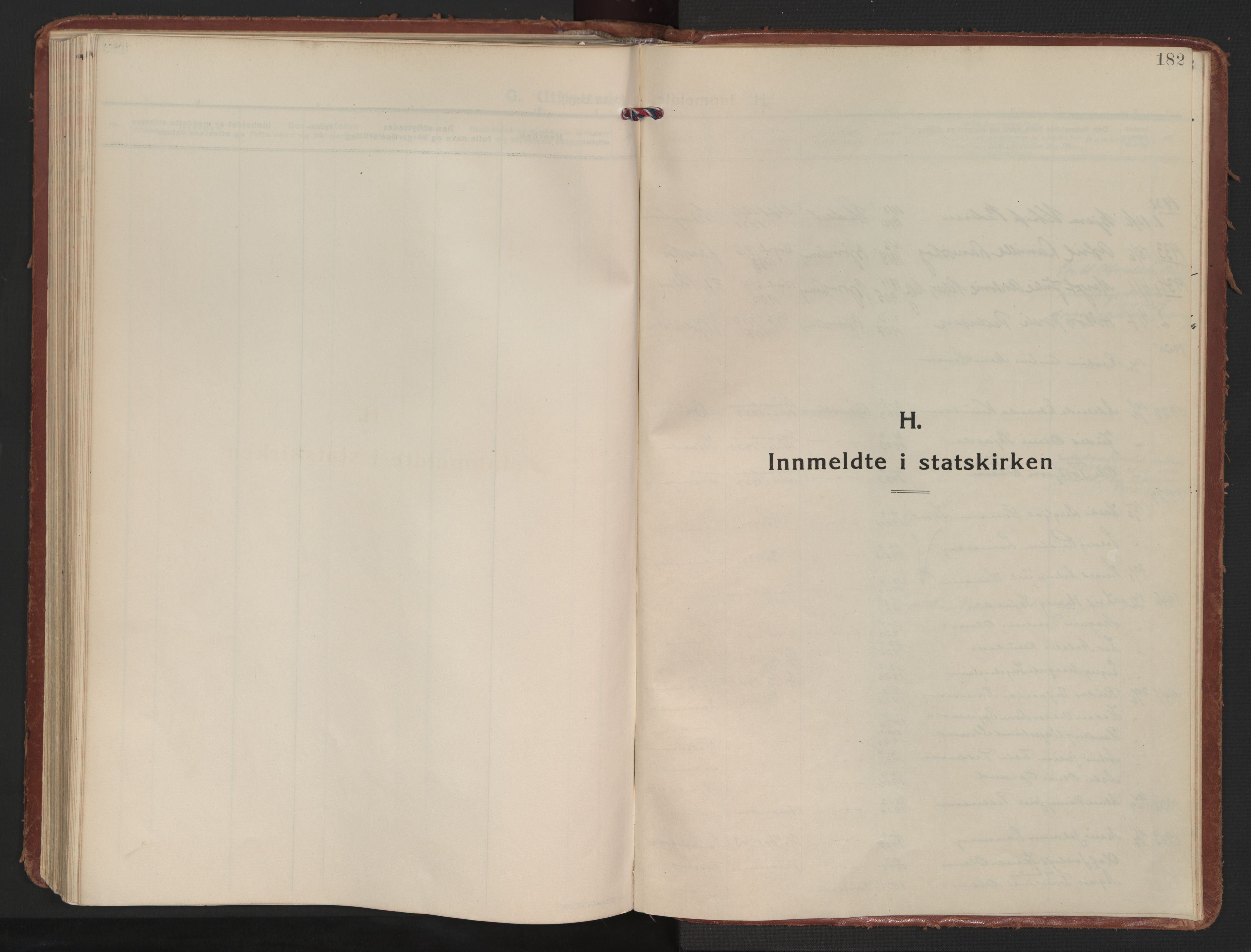 Ministerialprotokoller, klokkerbøker og fødselsregistre - Nordland, SAT/A-1459/898/L1424: Parish register (official) no. 898A04, 1928-1946, p. 182