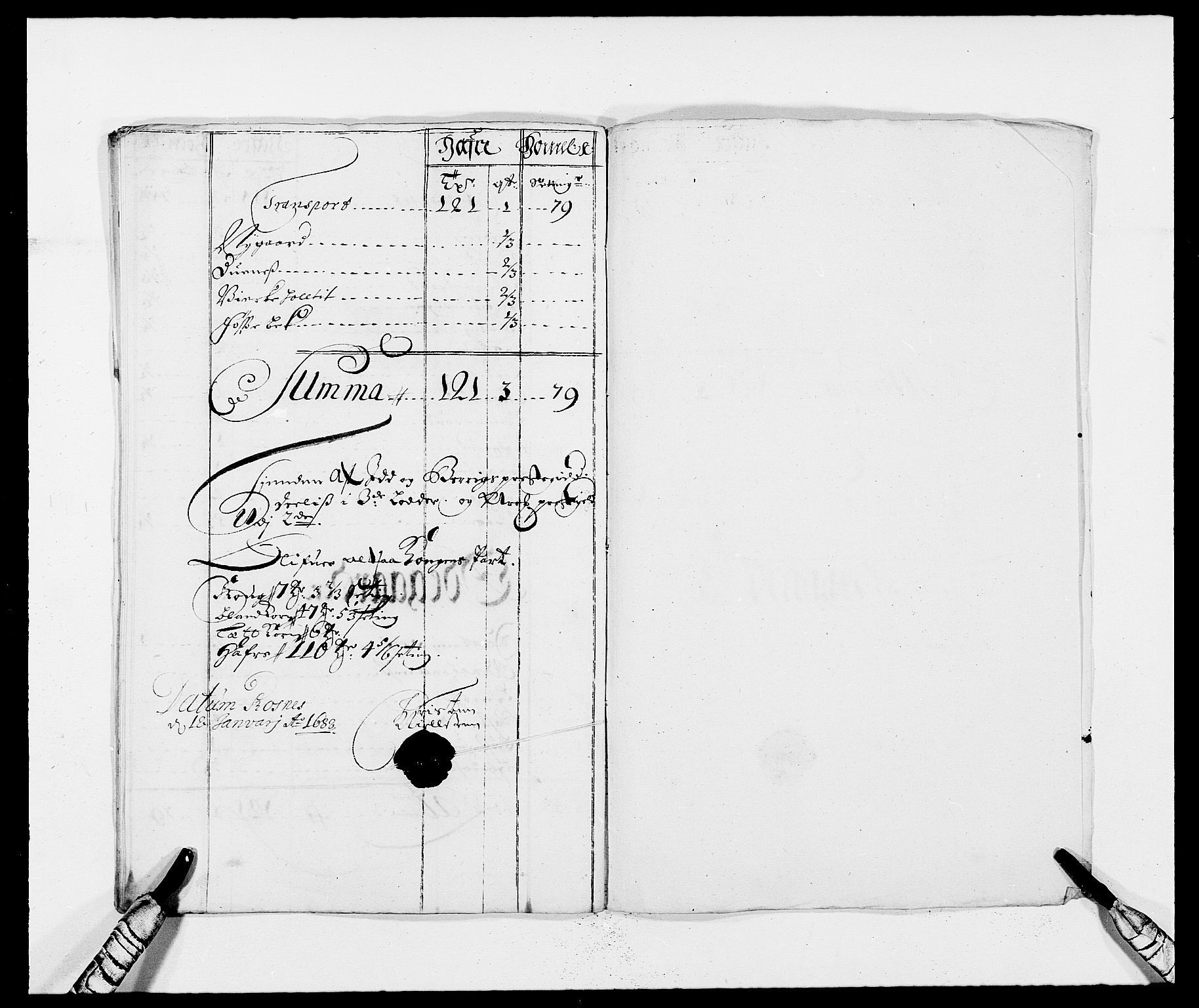 Rentekammeret inntil 1814, Reviderte regnskaper, Fogderegnskap, AV/RA-EA-4092/R01/L0007: Fogderegnskap Idd og Marker, 1687-1688, p. 84