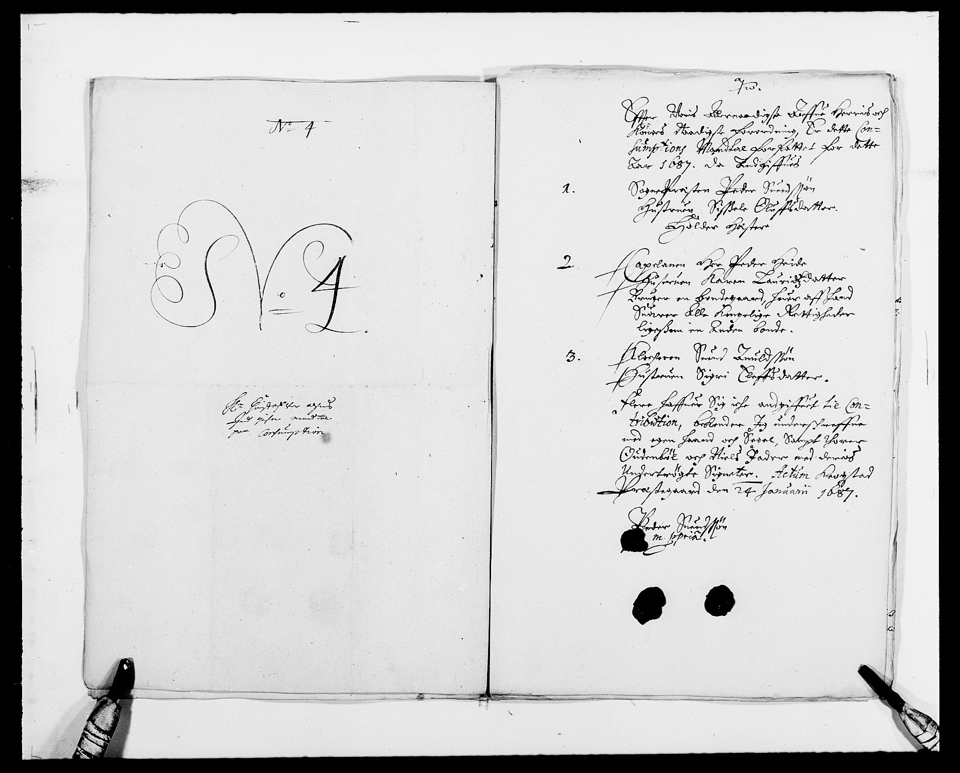 Rentekammeret inntil 1814, Reviderte regnskaper, Fogderegnskap, RA/EA-4092/R09/L0434: Fogderegnskap Follo, 1687-1688, p. 184
