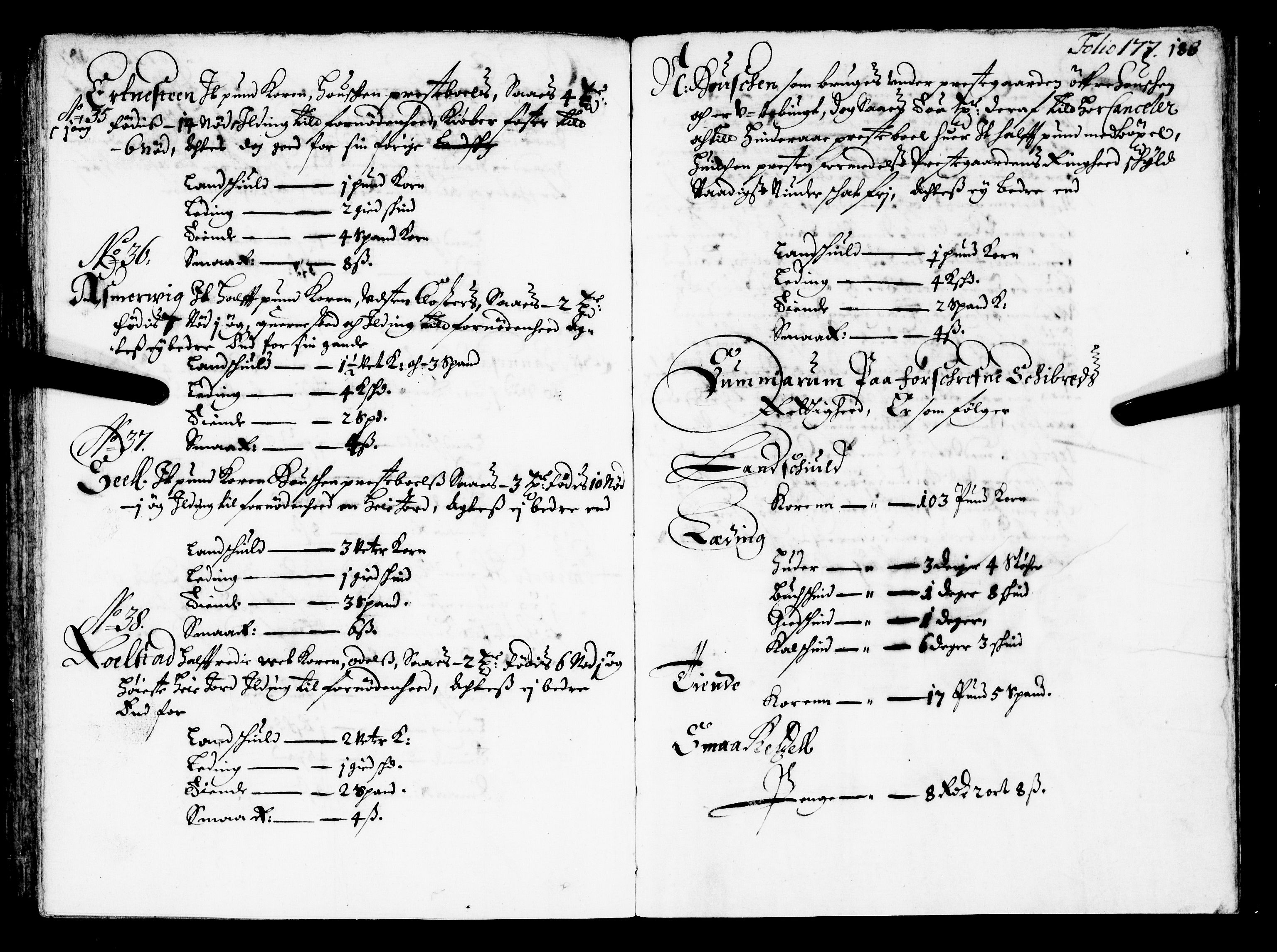 Rentekammeret inntil 1814, Realistisk ordnet avdeling, AV/RA-EA-4070/N/Nb/Nba/L0033: Ryfylke fogderi, 1668, p. 176b-177a