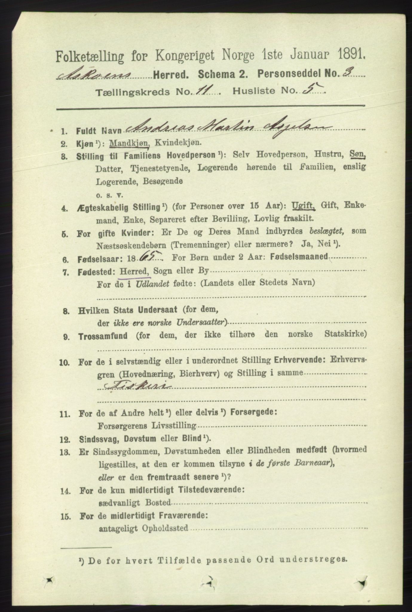 RA, 1891 census for 1247 Askøy, 1891, p. 7292
