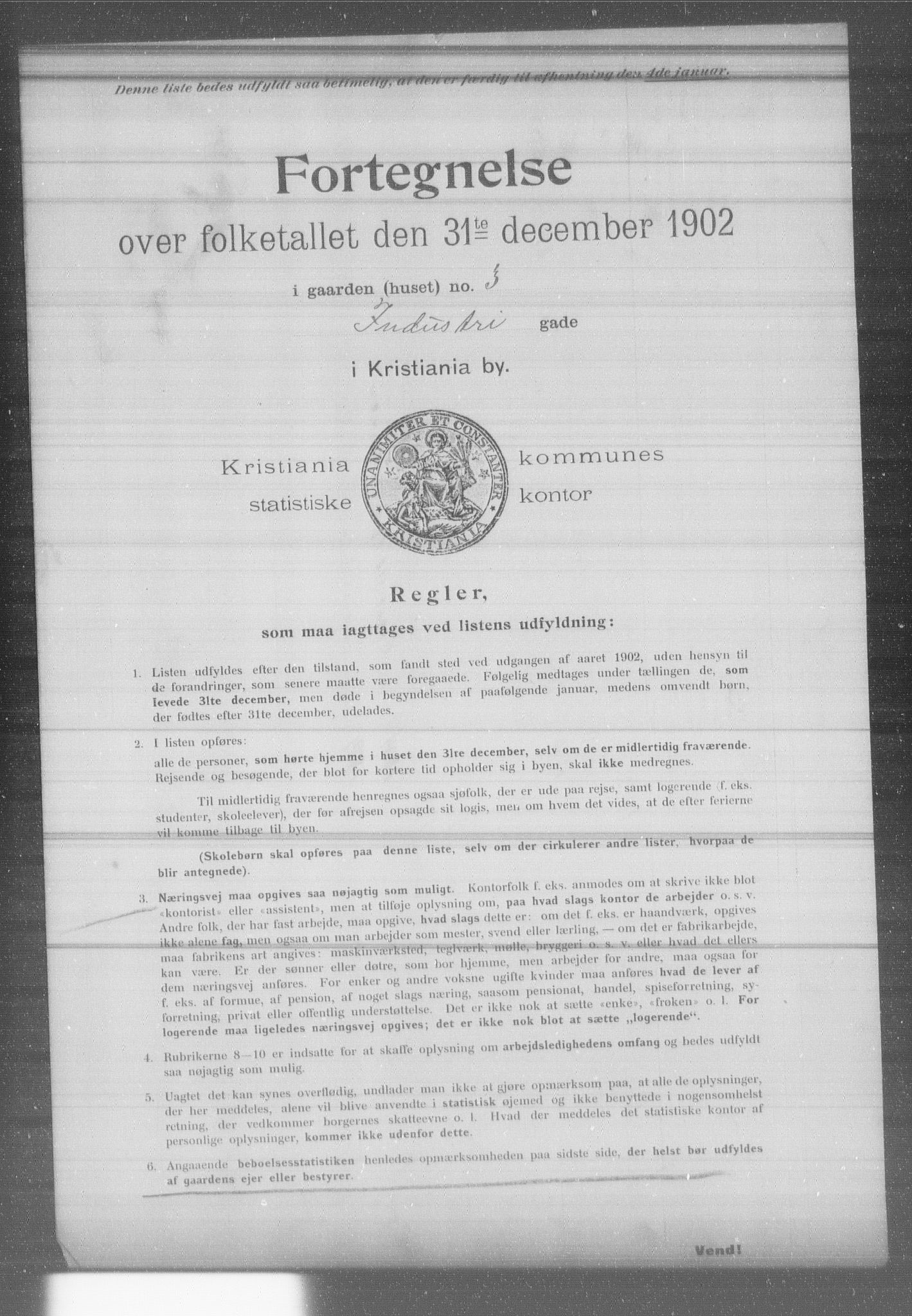 OBA, Municipal Census 1902 for Kristiania, 1902, p. 8189