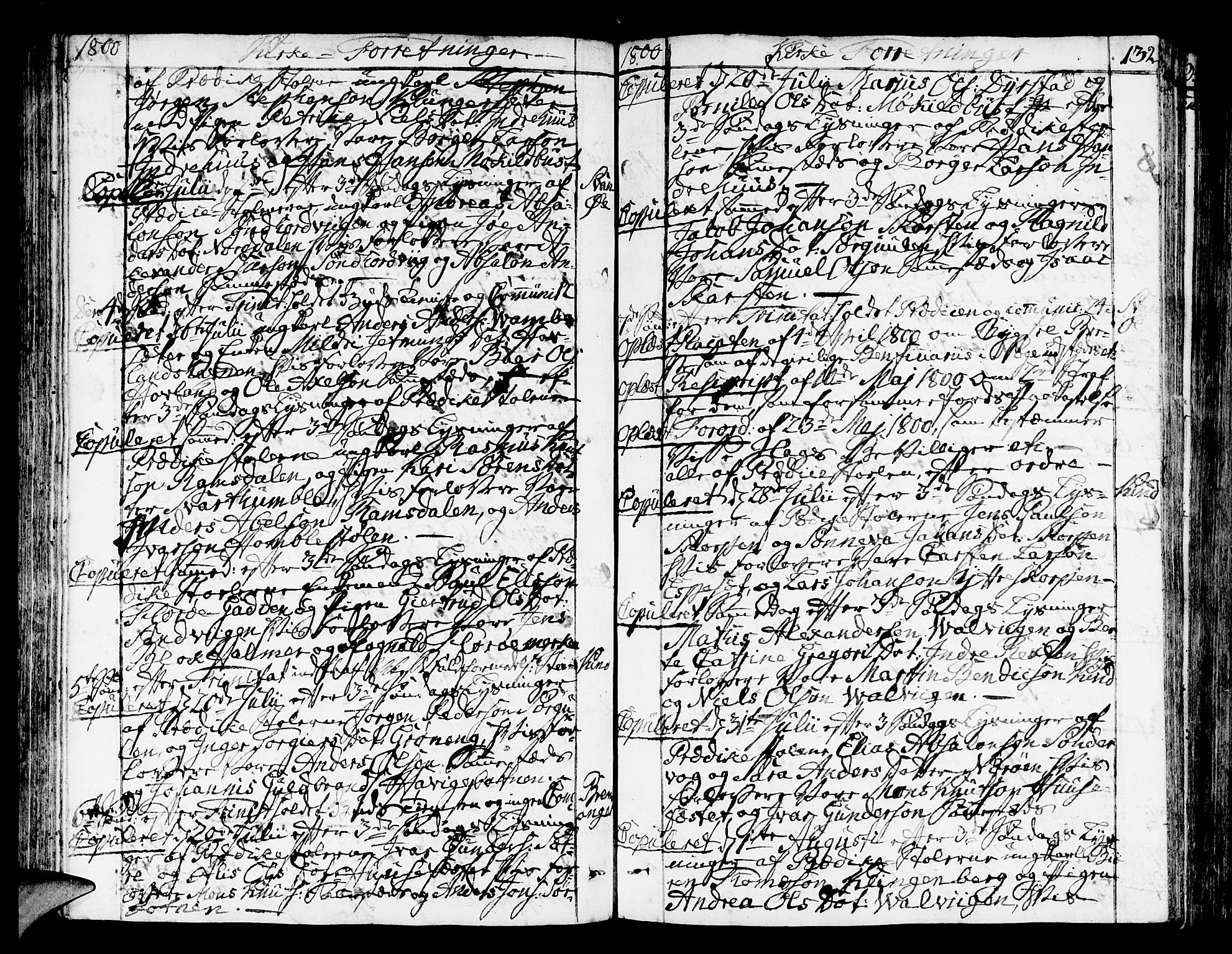 Kinn sokneprestembete, AV/SAB-A-80801/H/Haa/Haaa/L0003: Parish register (official) no. A 3, 1785-1821, p. 132