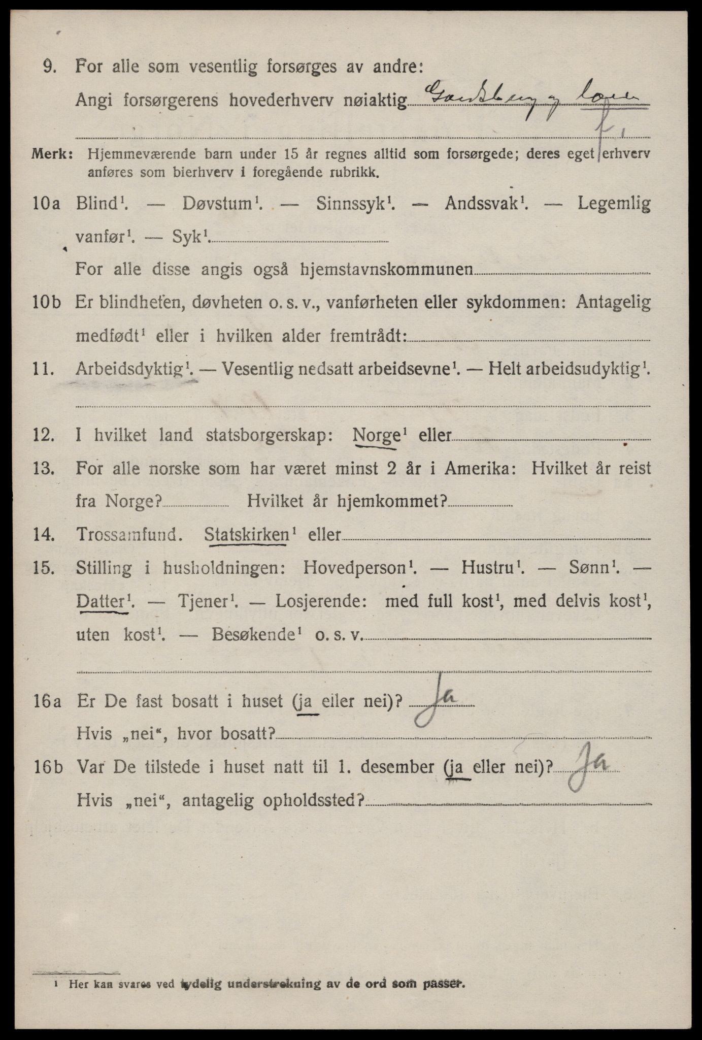 SAKO, 1920 census for Kviteseid, 1920, p. 6968