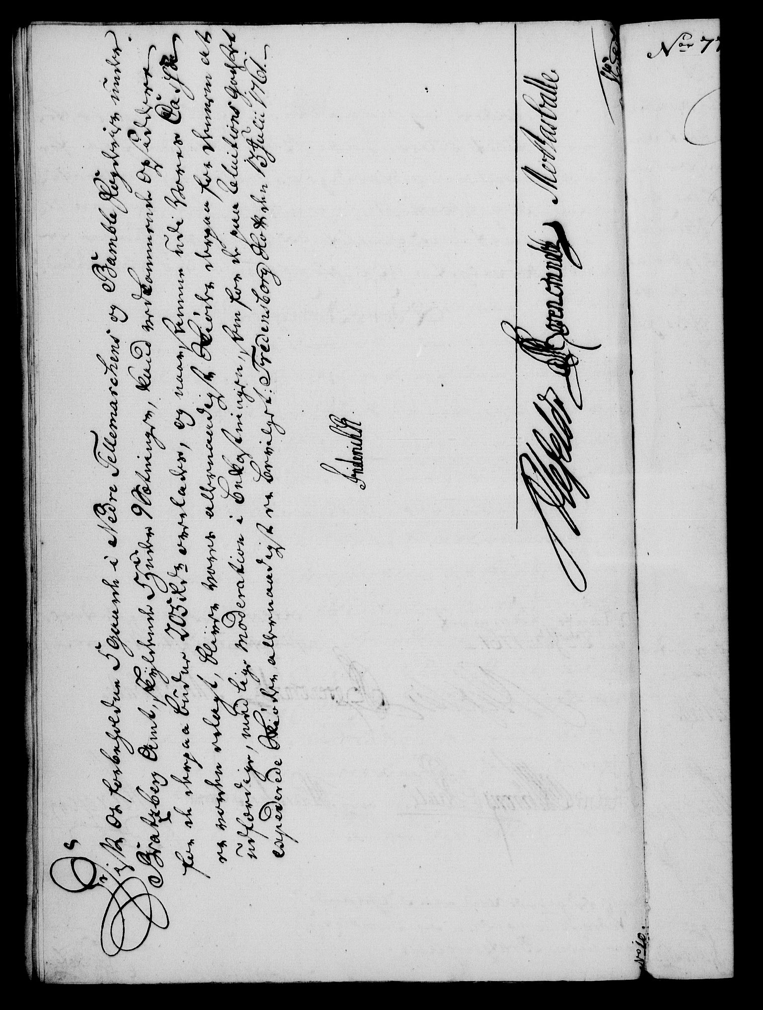 Rentekammeret, Kammerkanselliet, RA/EA-3111/G/Gf/Gfa/L0043: Norsk relasjons- og resolusjonsprotokoll (merket RK 52.43), 1761, p. 305