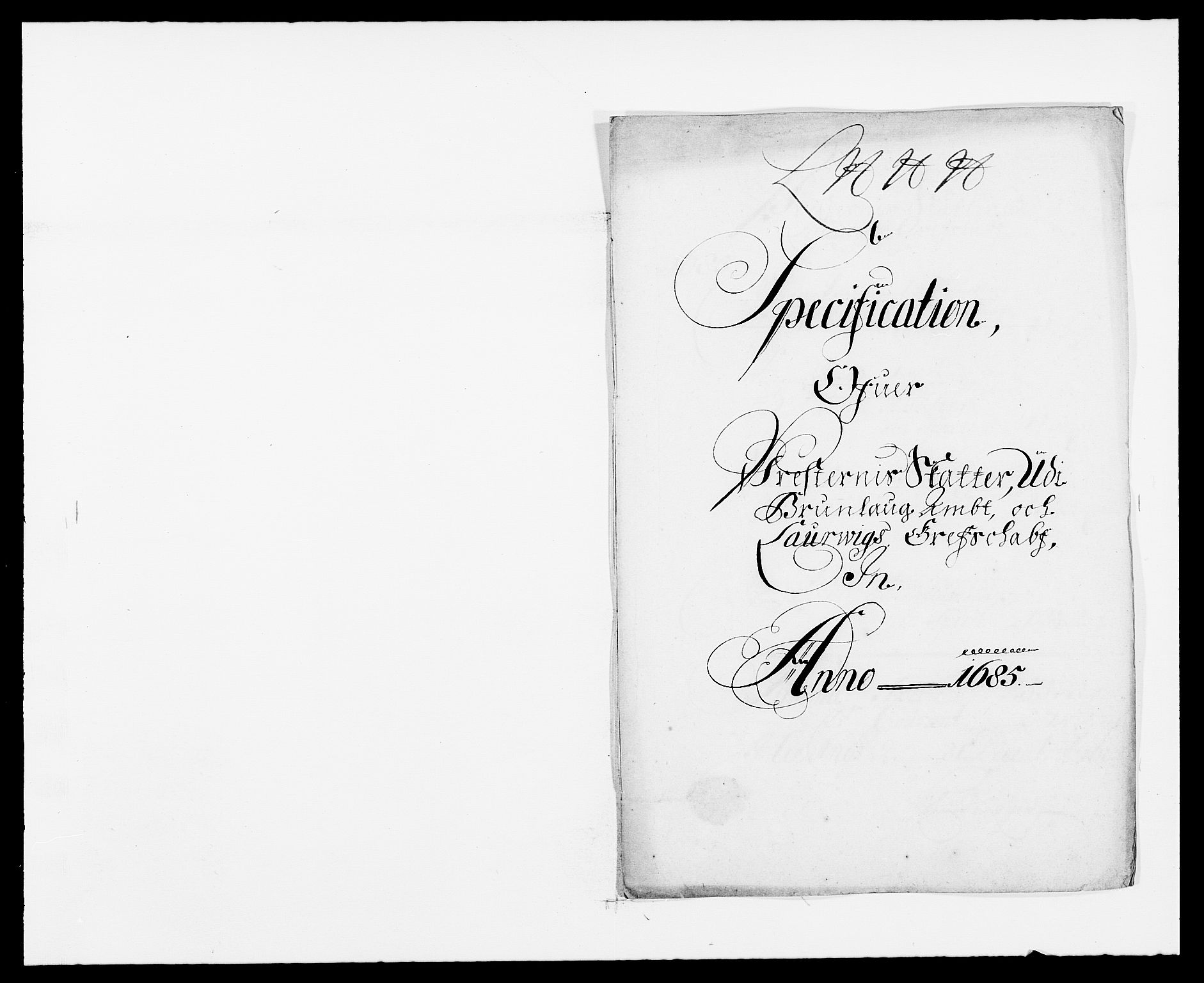 Rentekammeret inntil 1814, Reviderte regnskaper, Fogderegnskap, RA/EA-4092/R33/L1970: Fogderegnskap Larvik grevskap, 1675-1687, p. 108