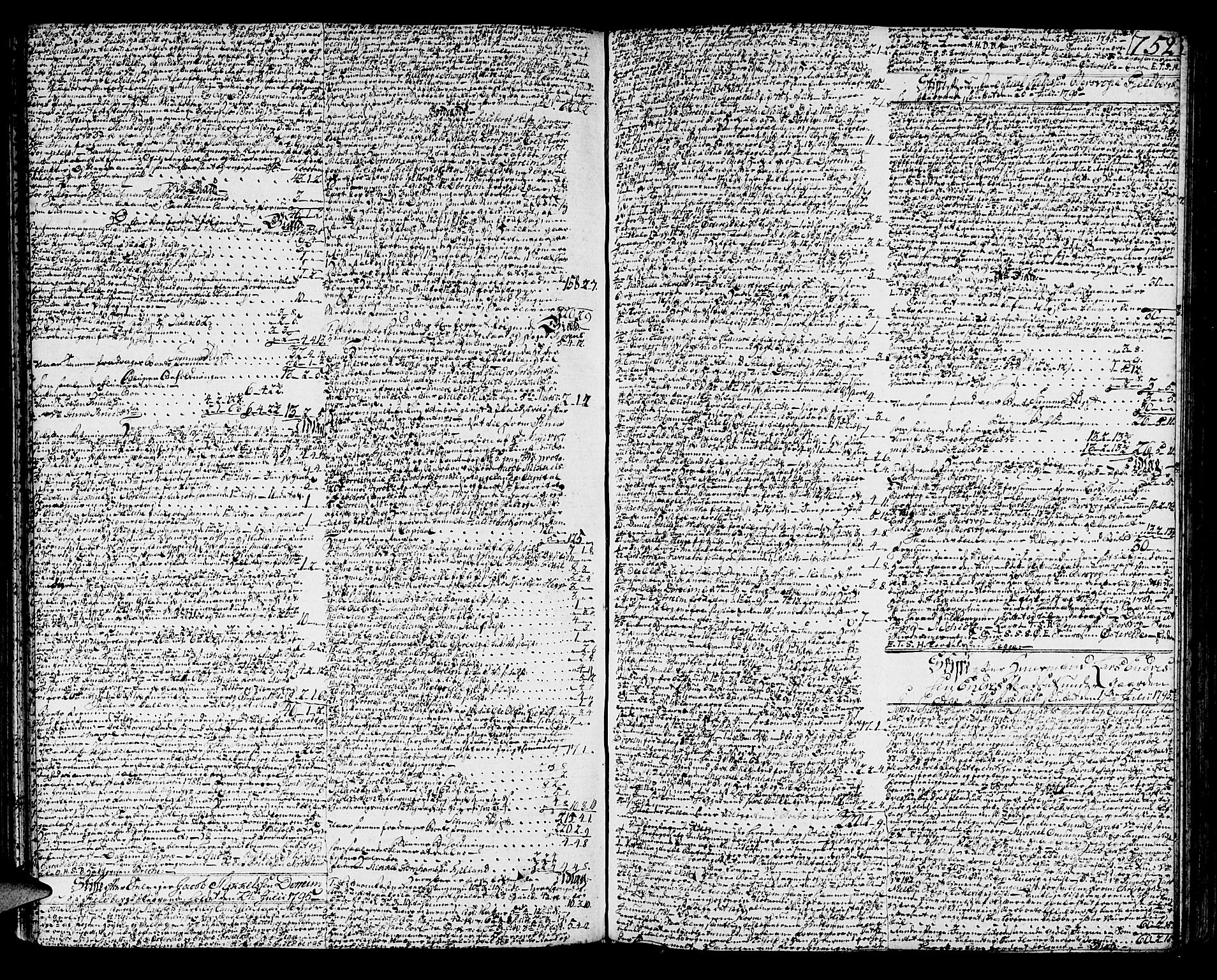 Sunnhordland sorenskrivar, SAB/A-2401/1/H/Ha/Haa/L0010: Skifteprotokollar. Register i protokoll. Fol. 565-ut, 1792-1796, p. 751b-752a