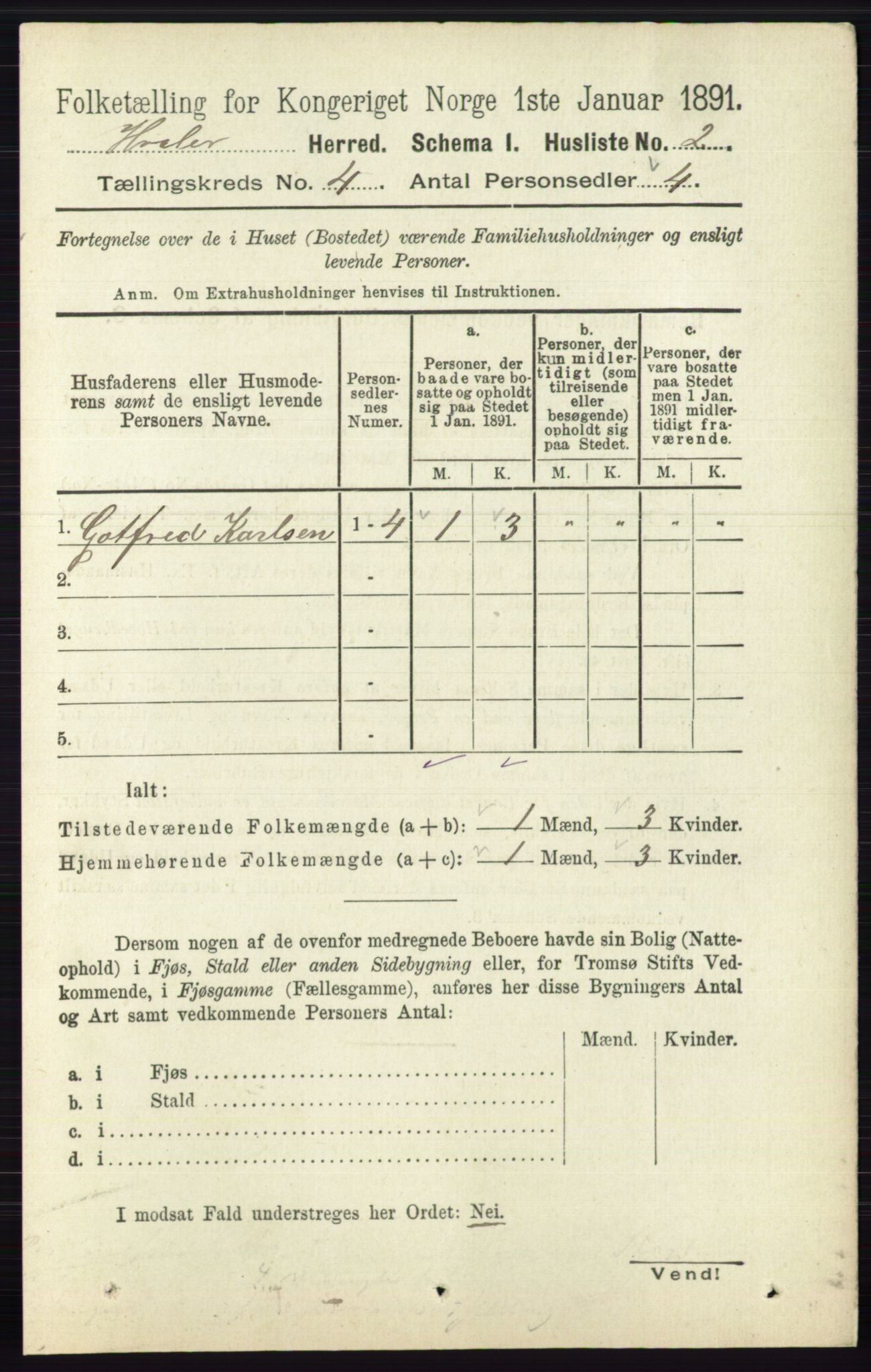 RA, 1891 census for 0111 Hvaler, 1891, p. 2561