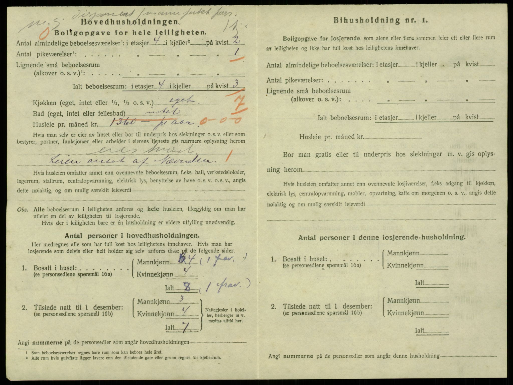 SAB, 1920 census for Bergen, 1920, p. 18967