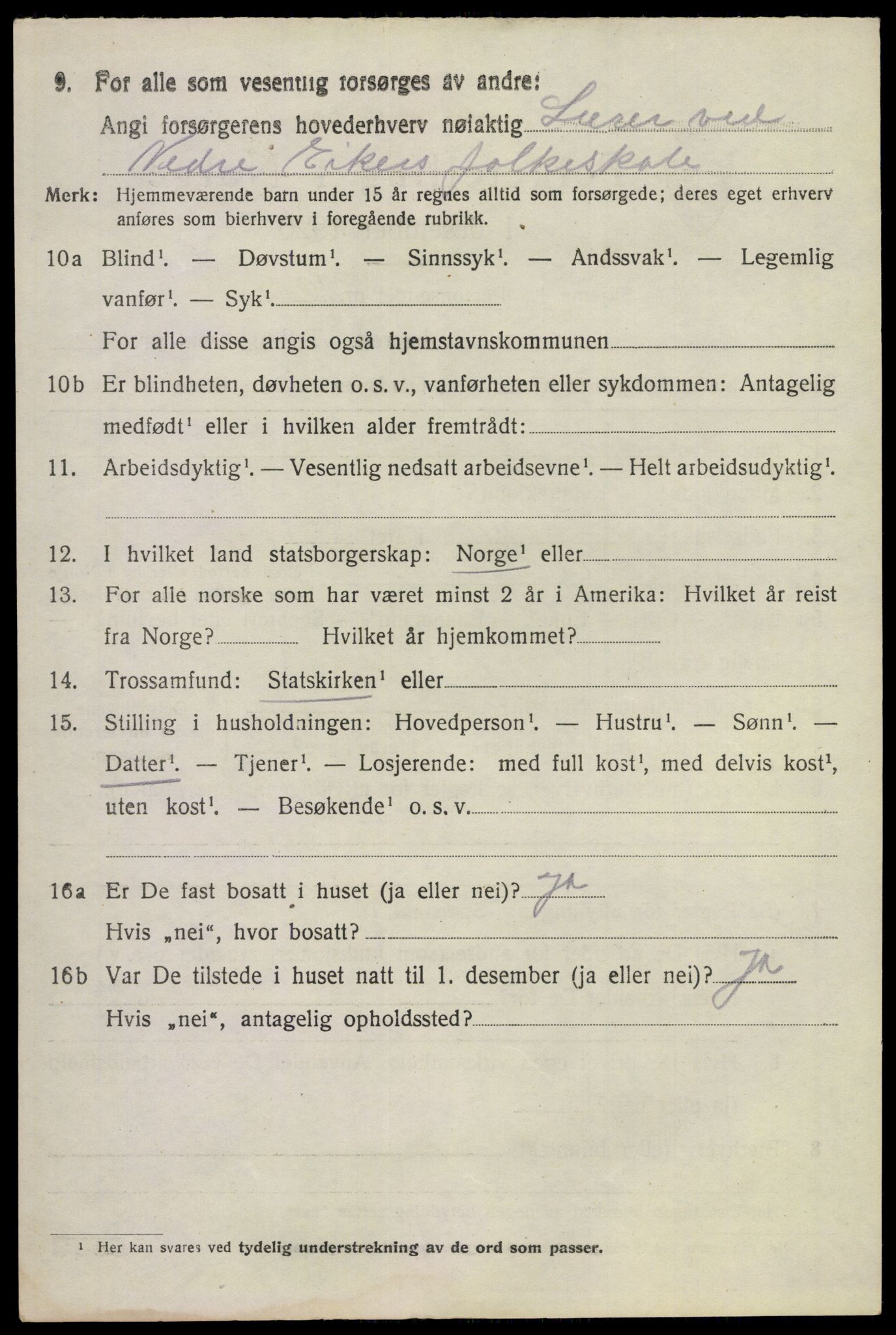 SAKO, 1920 census for Nedre Eiker, 1920, p. 11044