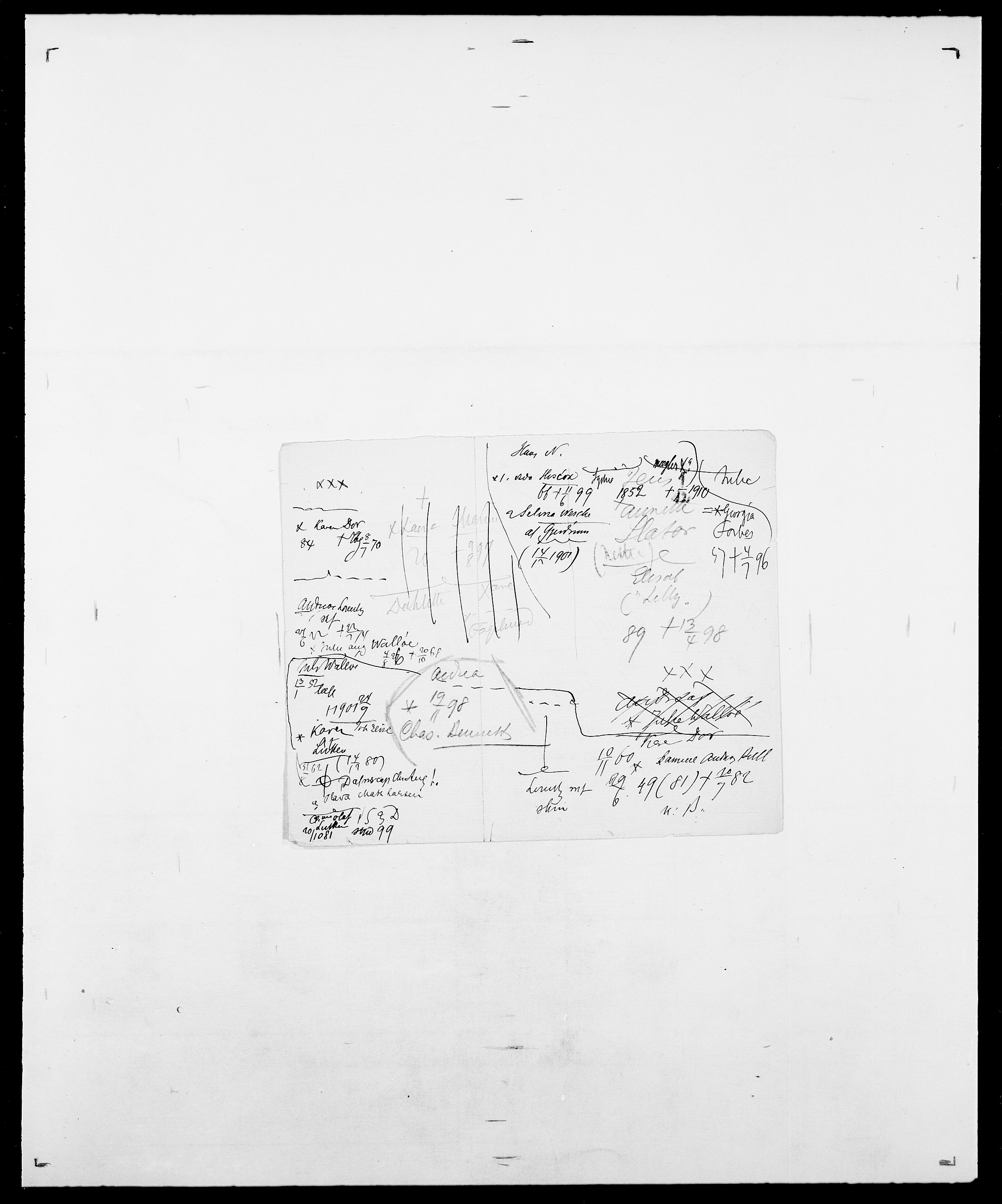 Delgobe, Charles Antoine - samling, AV/SAO-PAO-0038/D/Da/L0014: Giebdhausen - Grip, p. 160