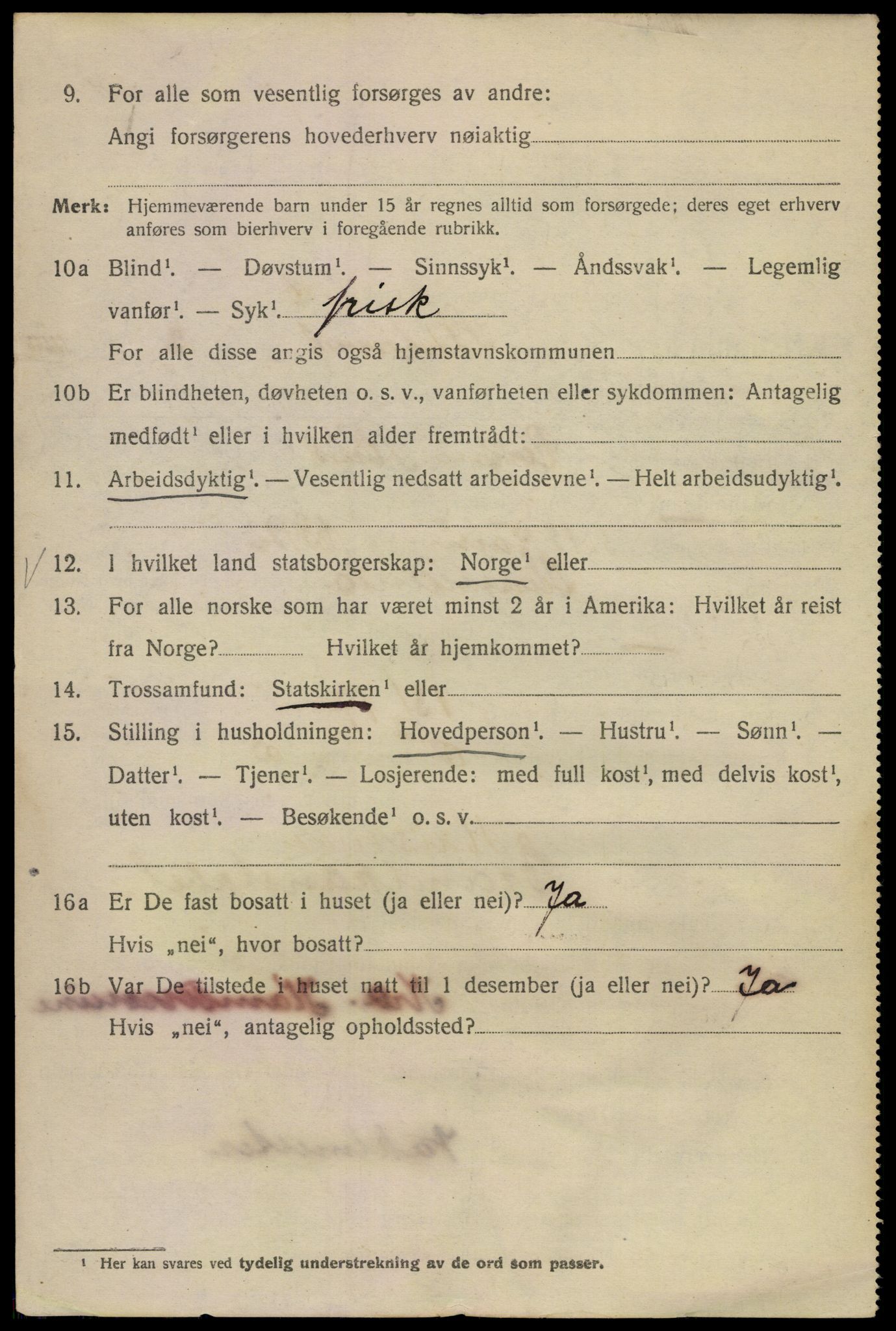 SAO, 1920 census for Kristiania, 1920, p. 593812