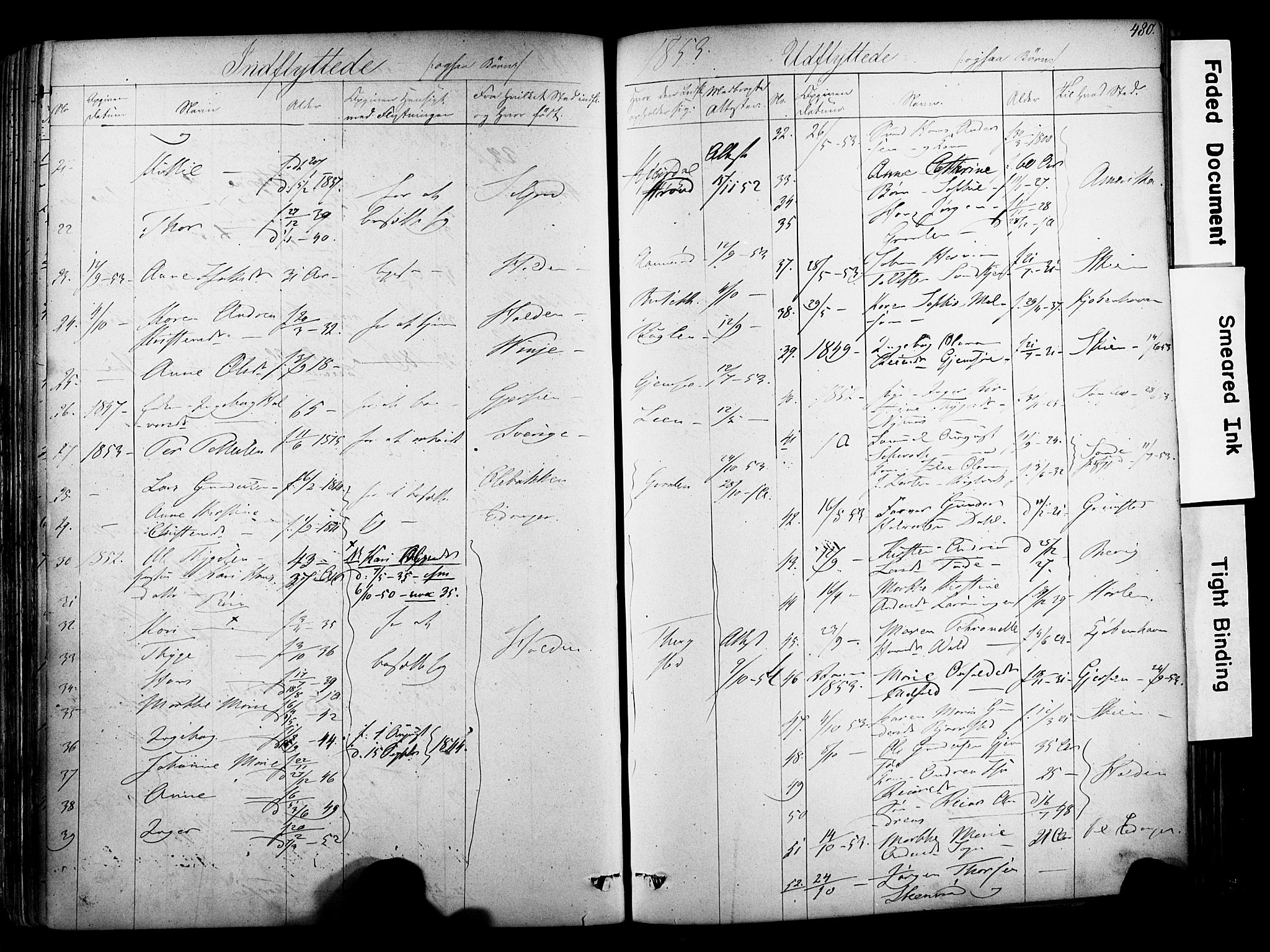 Solum kirkebøker, SAKO/A-306/F/Fa/L0006: Parish register (official) no. I 6, 1844-1855, p. 480