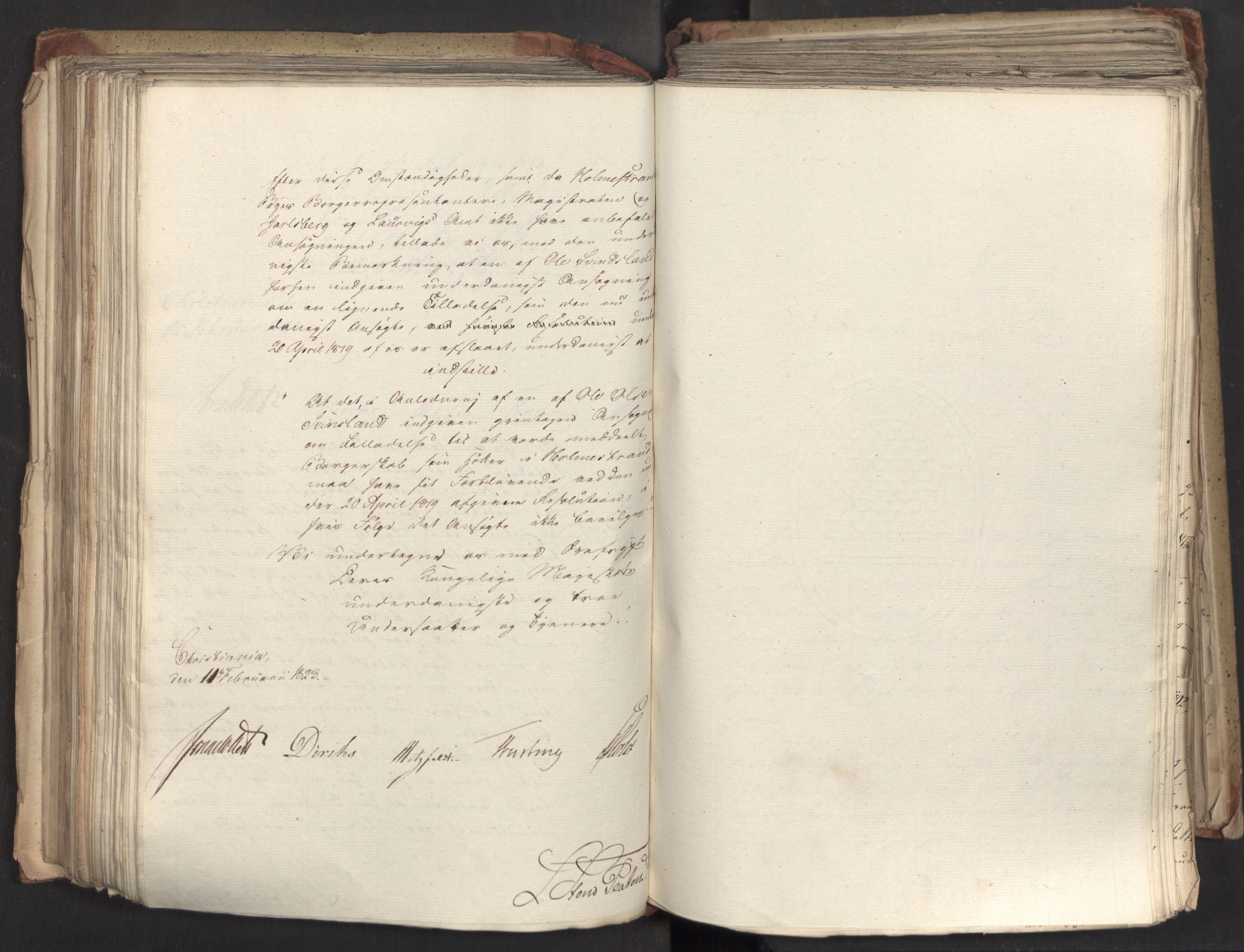 Statsrådsavdelingen i Stockholm, AV/RA-S-1003/D/Da/L0033: Regjeringsinnstillinger nr. 1-274, 1823, p. 308