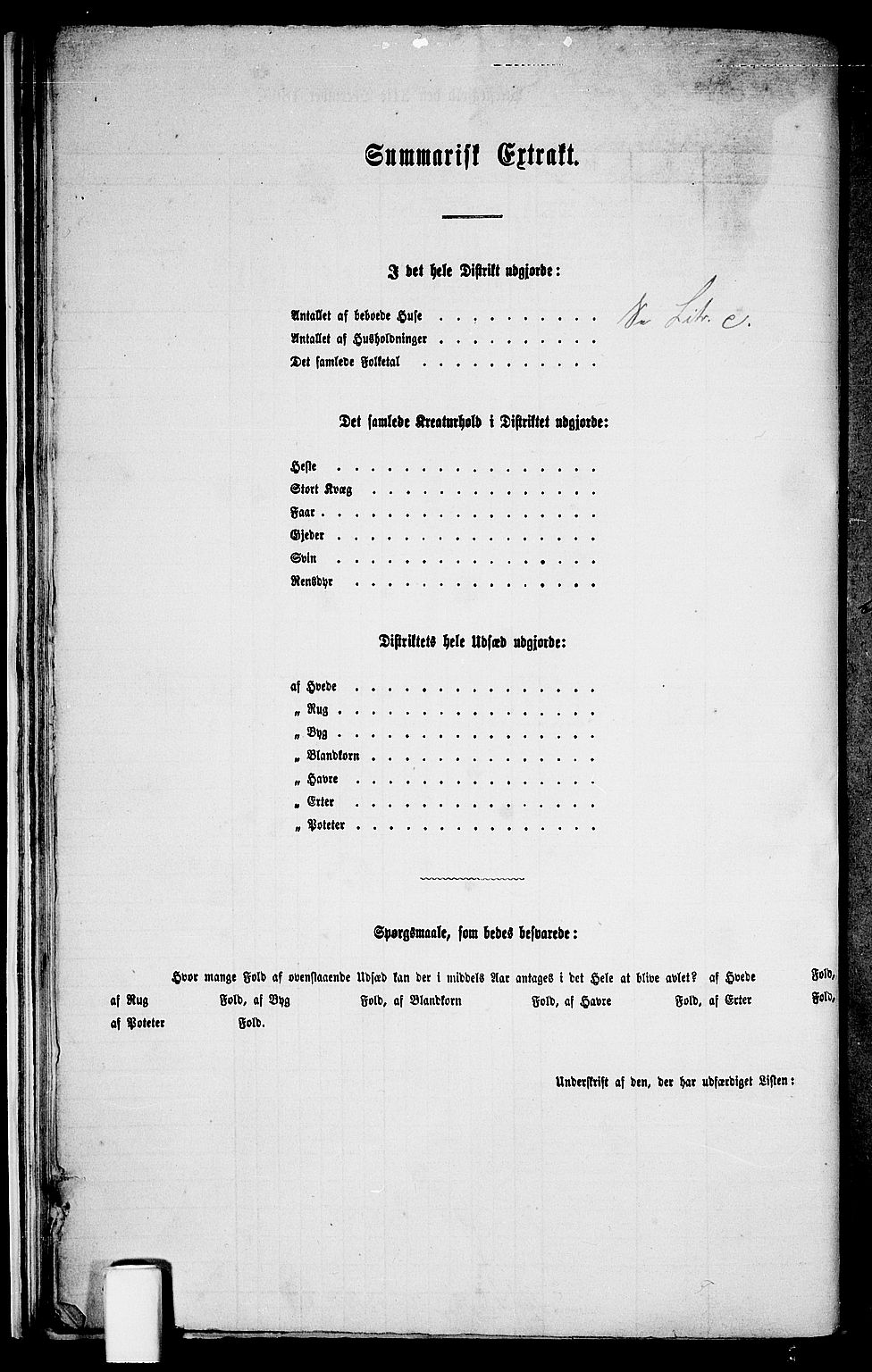RA, 1865 census for Fjære/Fjære, 1865, p. 25
