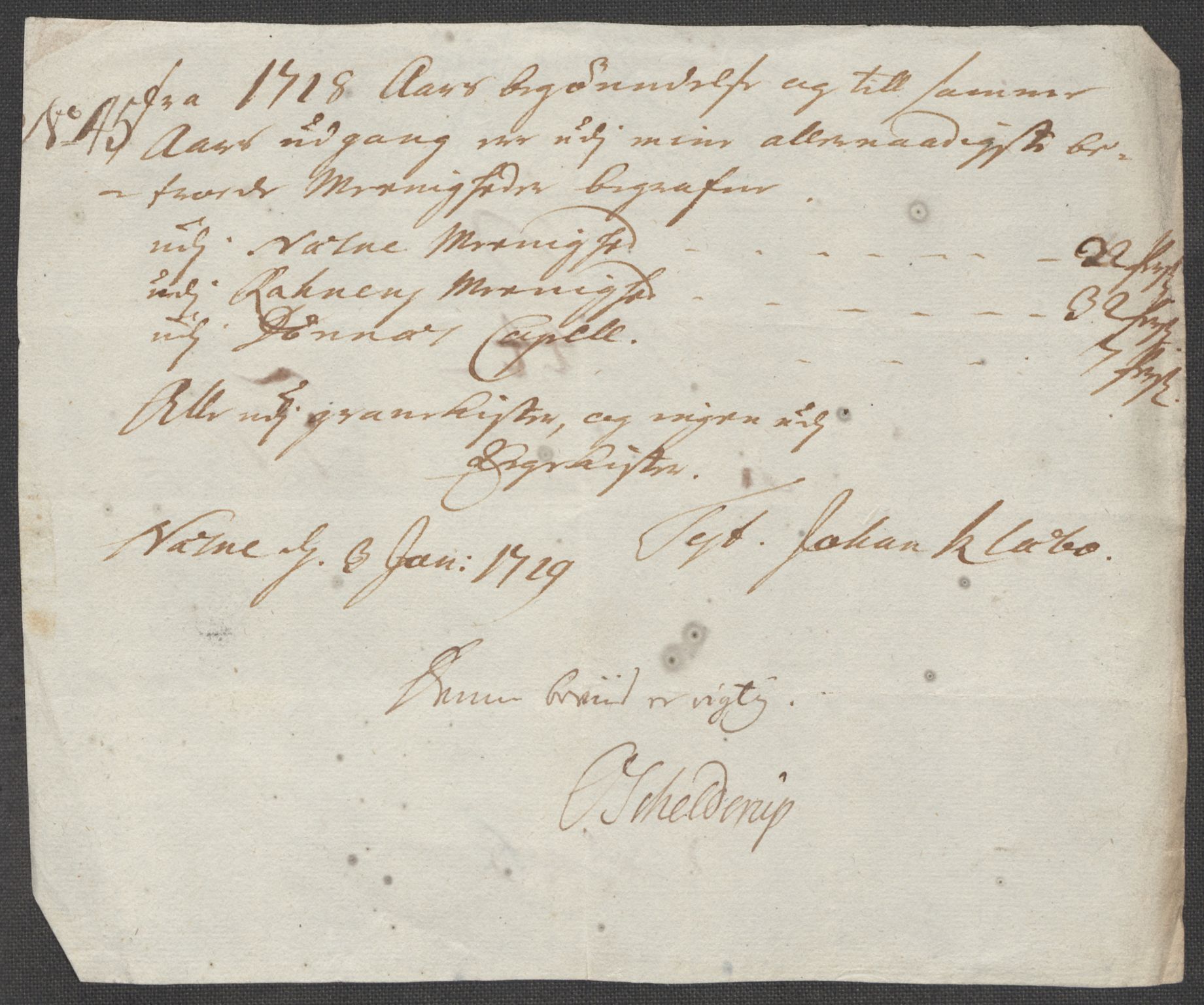 Rentekammeret inntil 1814, Reviderte regnskaper, Fogderegnskap, AV/RA-EA-4092/R65/L4516: Fogderegnskap Helgeland, 1718, p. 286