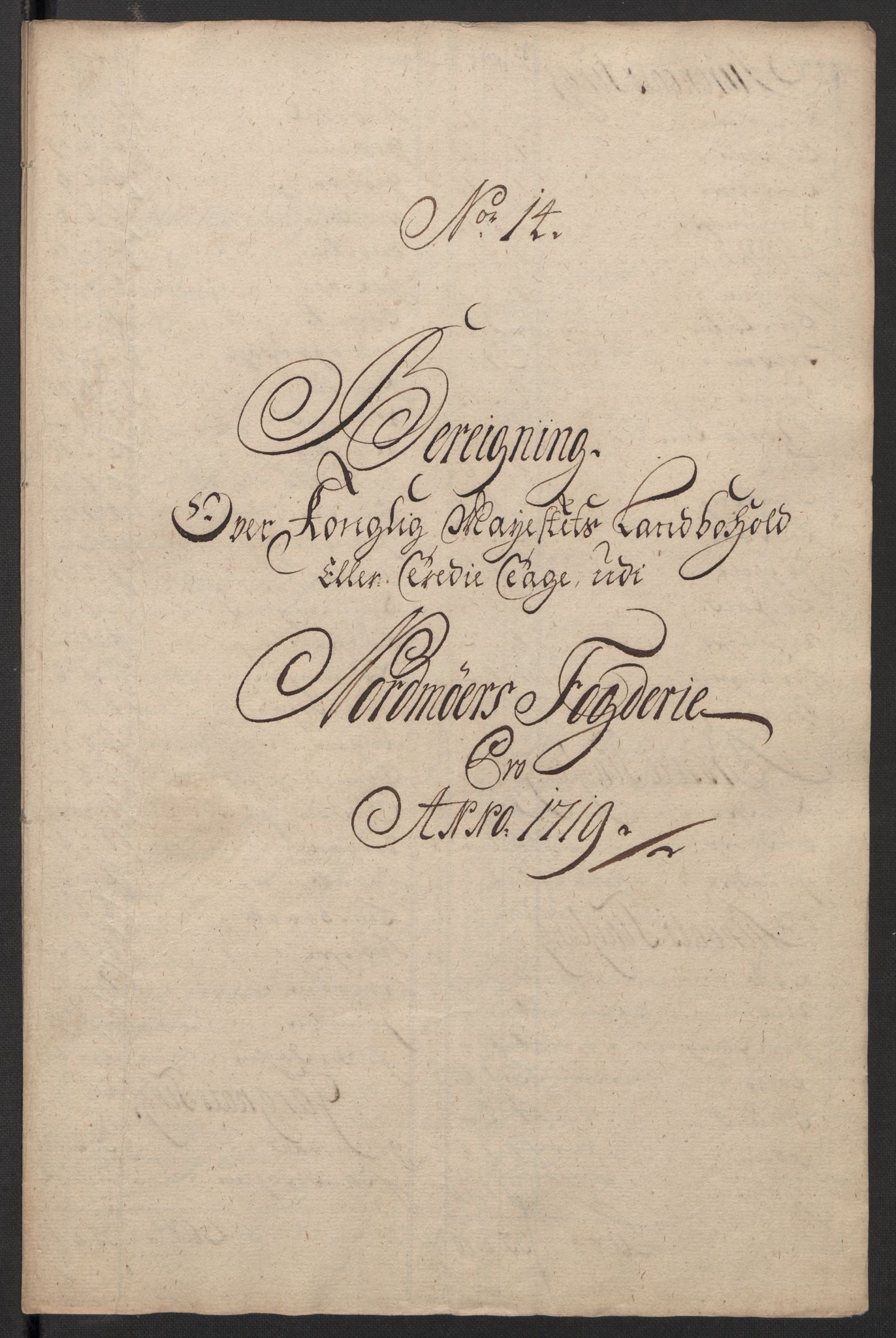 Rentekammeret inntil 1814, Reviderte regnskaper, Fogderegnskap, RA/EA-4092/R56/L3752: Fogderegnskap Nordmøre, 1719, p. 163