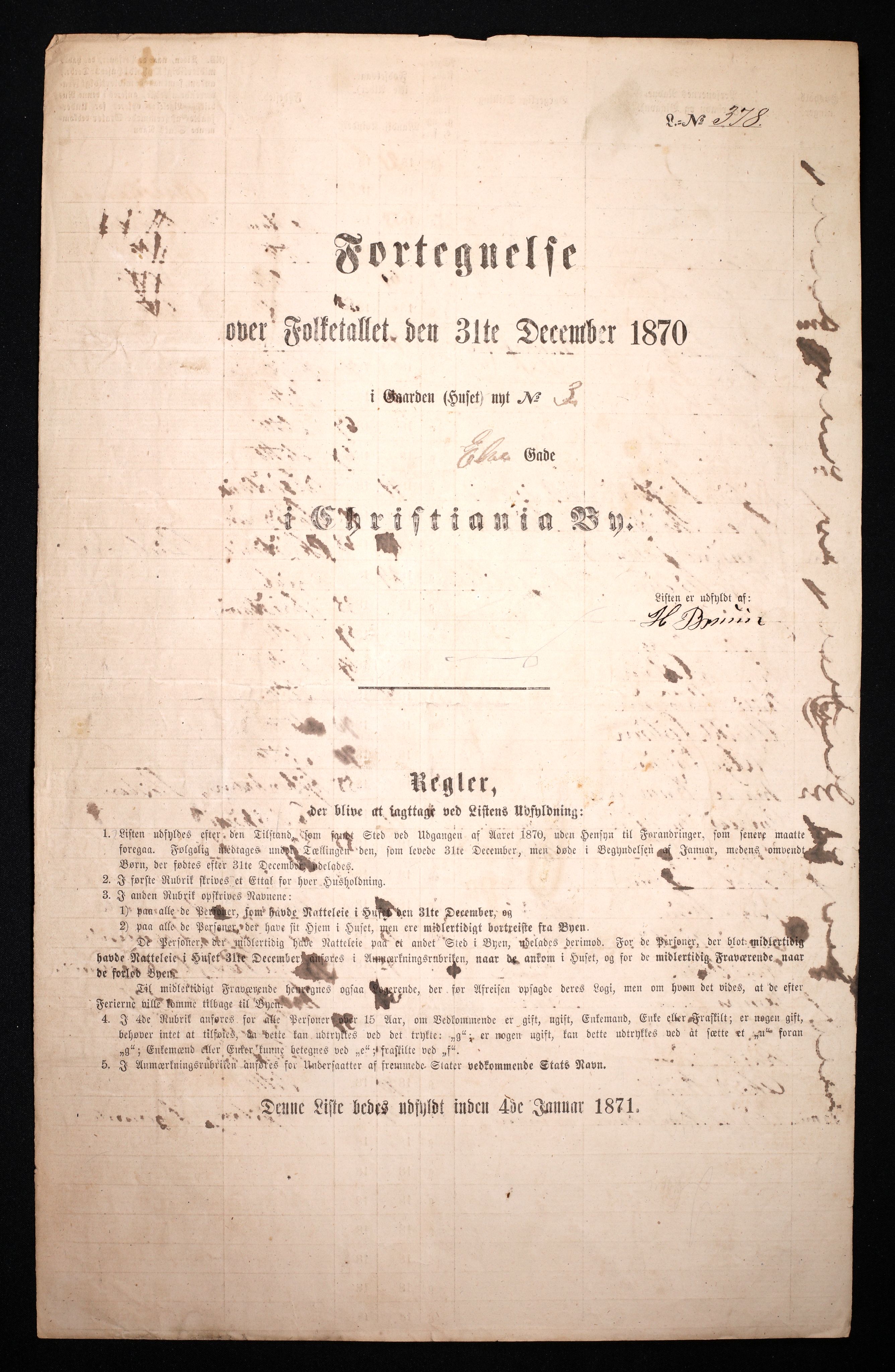 RA, 1870 census for 0301 Kristiania, 1870, p. 762