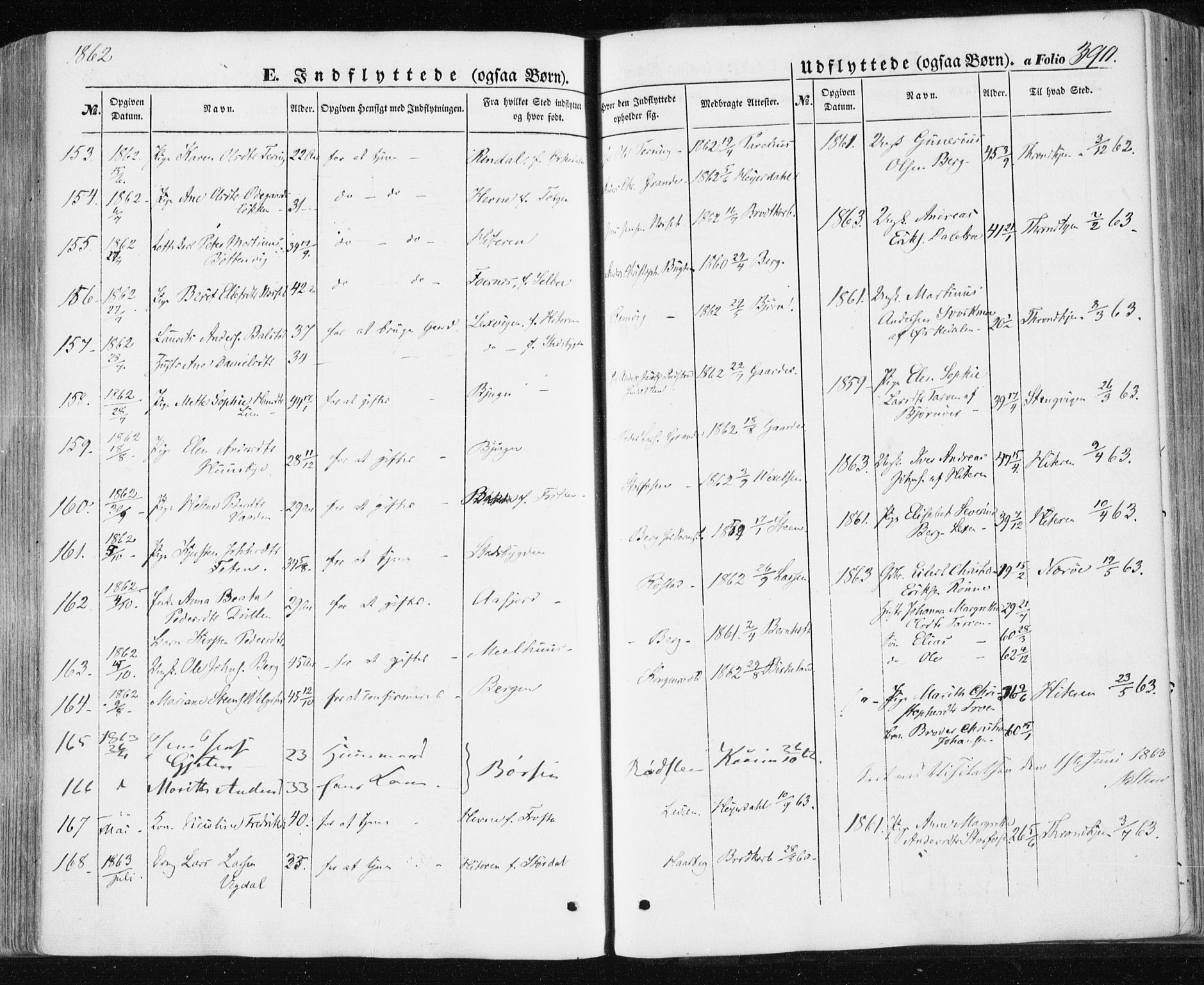 Ministerialprotokoller, klokkerbøker og fødselsregistre - Sør-Trøndelag, SAT/A-1456/659/L0737: Parish register (official) no. 659A07, 1857-1875, p. 390