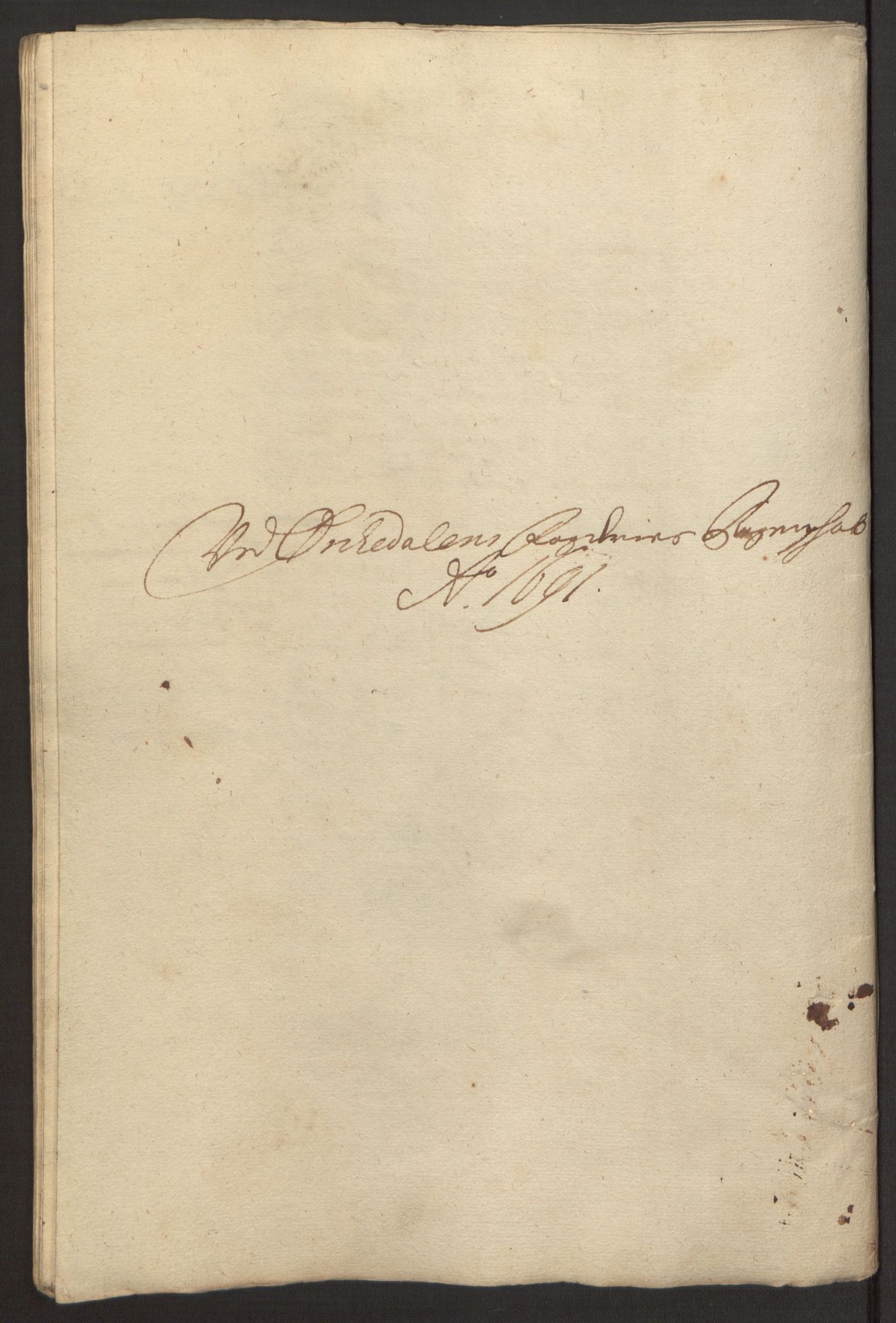 Rentekammeret inntil 1814, Reviderte regnskaper, Fogderegnskap, RA/EA-4092/R58/L3937: Fogderegnskap Orkdal, 1691-1692, p. 79