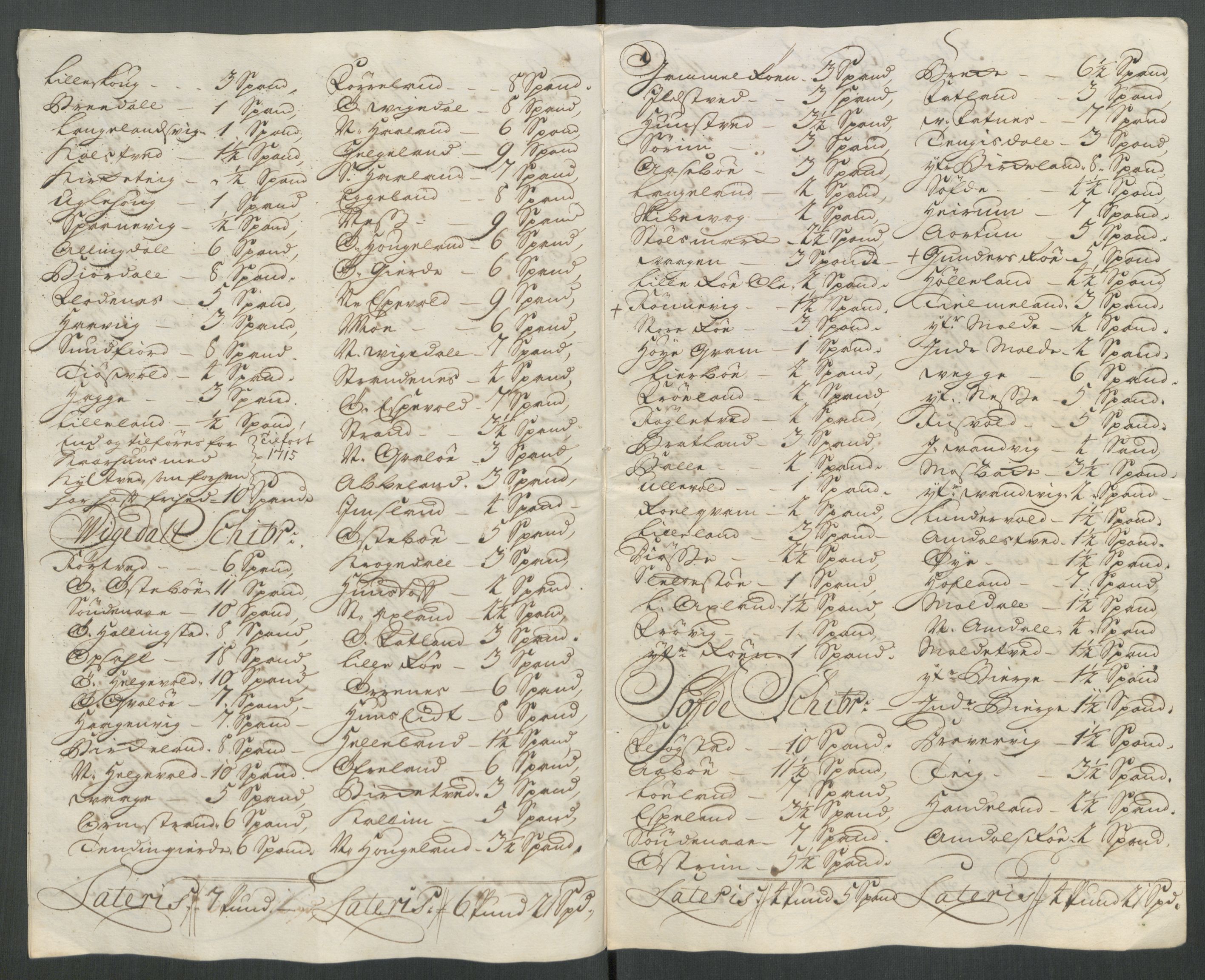 Rentekammeret inntil 1814, Reviderte regnskaper, Fogderegnskap, AV/RA-EA-4092/R47/L2868: Fogderegnskap Ryfylke, 1715, p. 223