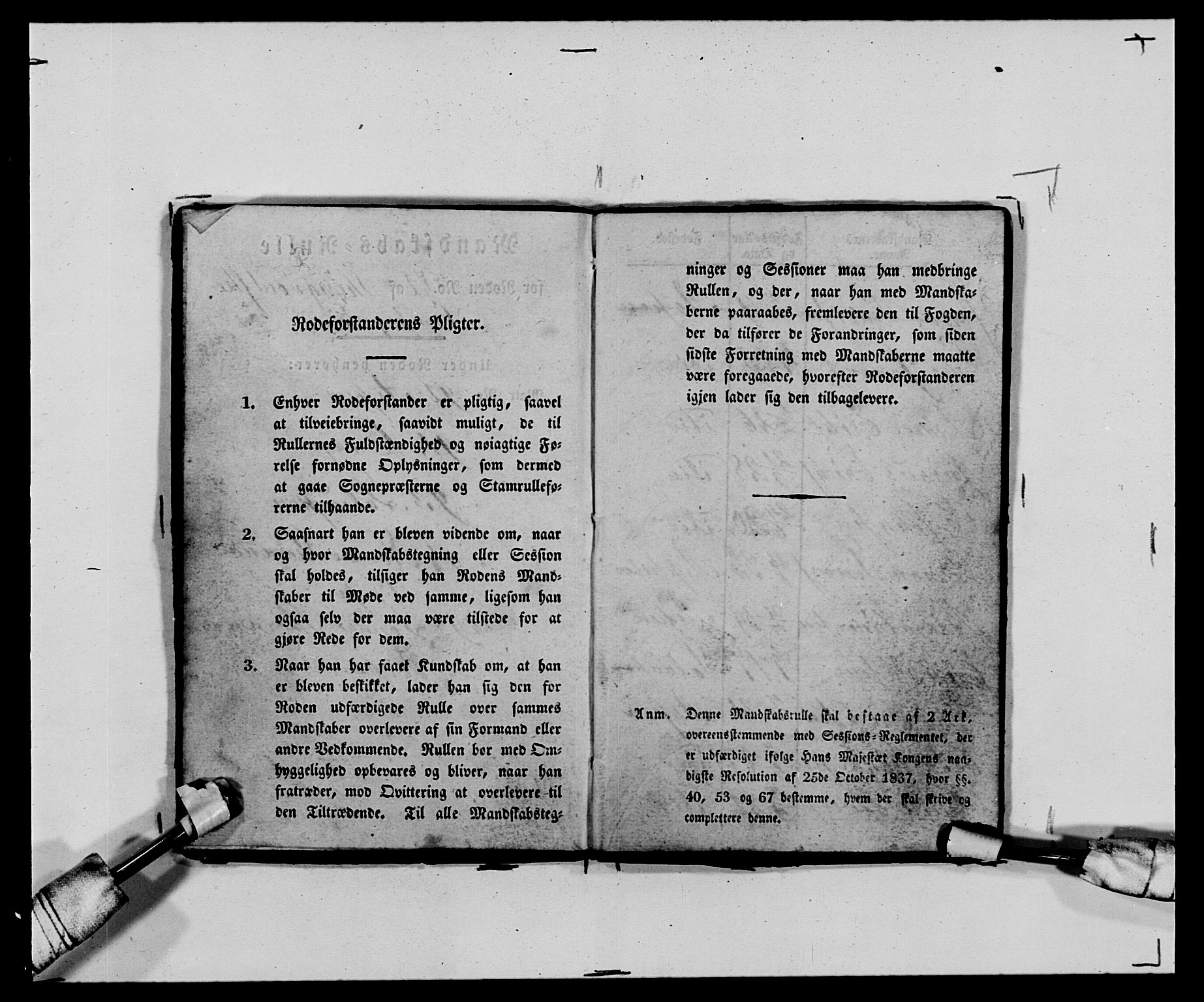 Generalitets- og kommissariatskollegiet, Det kongelige norske kommissariatskollegium, AV/RA-EA-5420/E/Eh/L0120: Tingvollske kompani, 1850-1870, p. 196