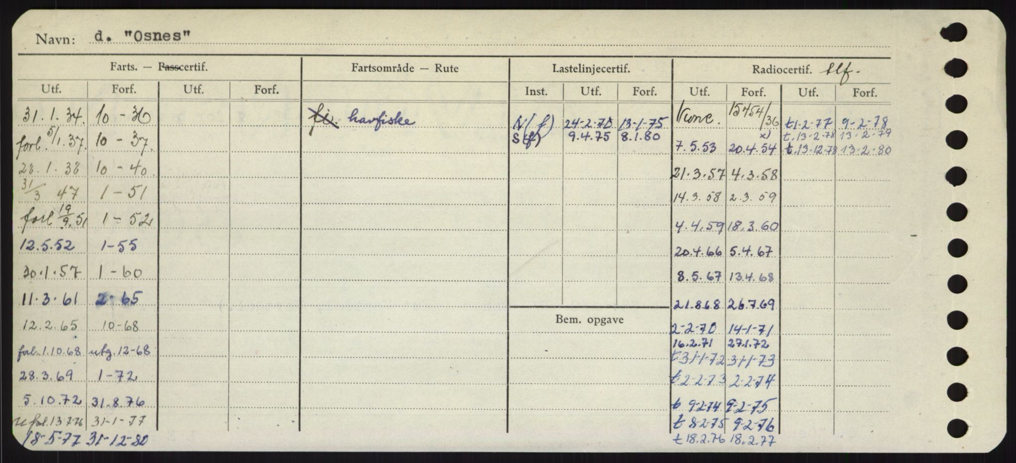 Sjøfartsdirektoratet med forløpere, Skipsmålingen, RA/S-1627/H/Hd/L0028: Fartøy, O, p. 482