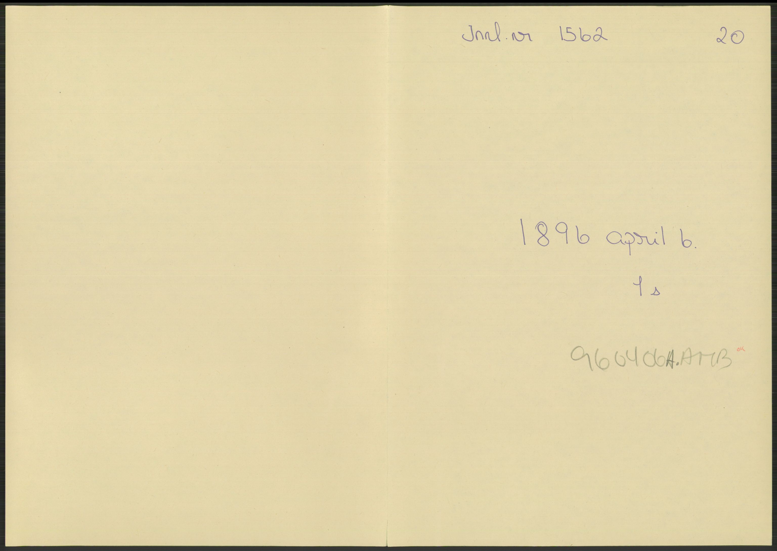 Samlinger til kildeutgivelse, Amerikabrevene, AV/RA-EA-4057/F/L0025: Innlån fra Aust-Agder: Aust-Agder-Arkivet, Grimstadbrevene, 1838-1914, p. 183