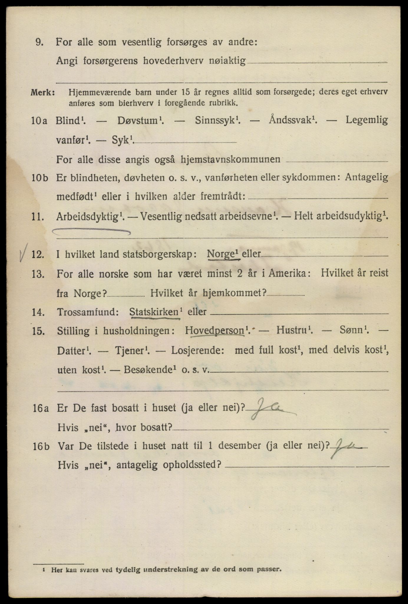 SAO, 1920 census for Kristiania, 1920, p. 456398