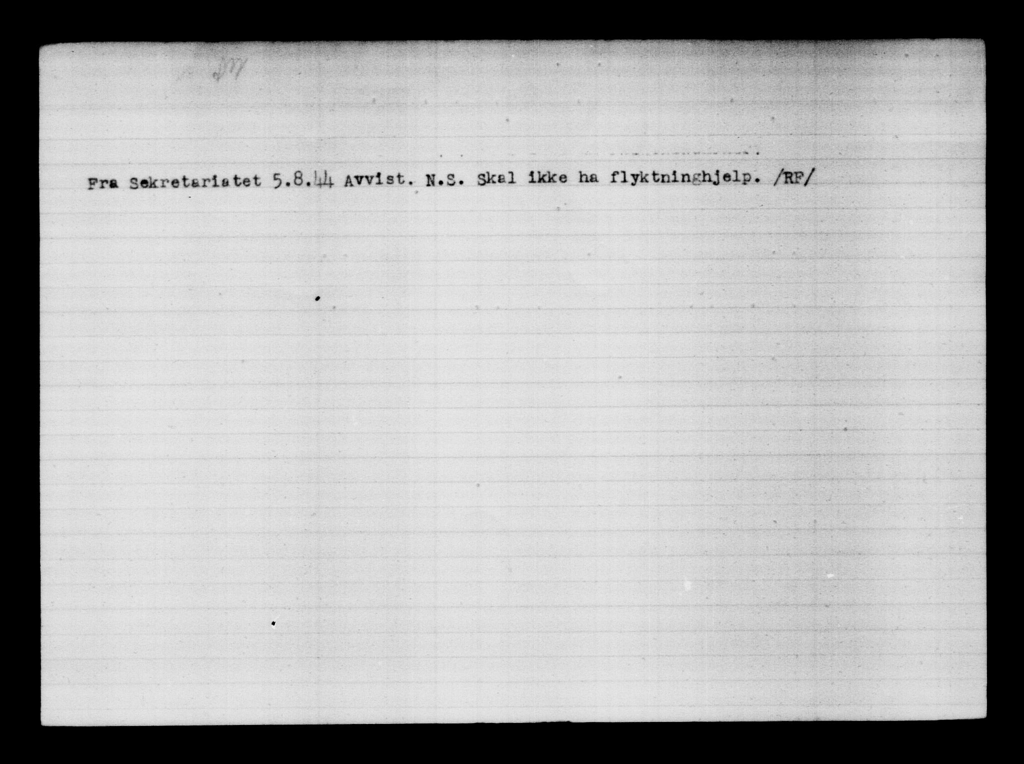Utenriksstasjonene, Legasjonen i Stockholm, Flyktningkontoret, AV/RA-S-6753/V/Va/L0012: Kjesäterkartoteket, flyktninger med registreringsnr. 28300-31566, 1940-1945, p. 461