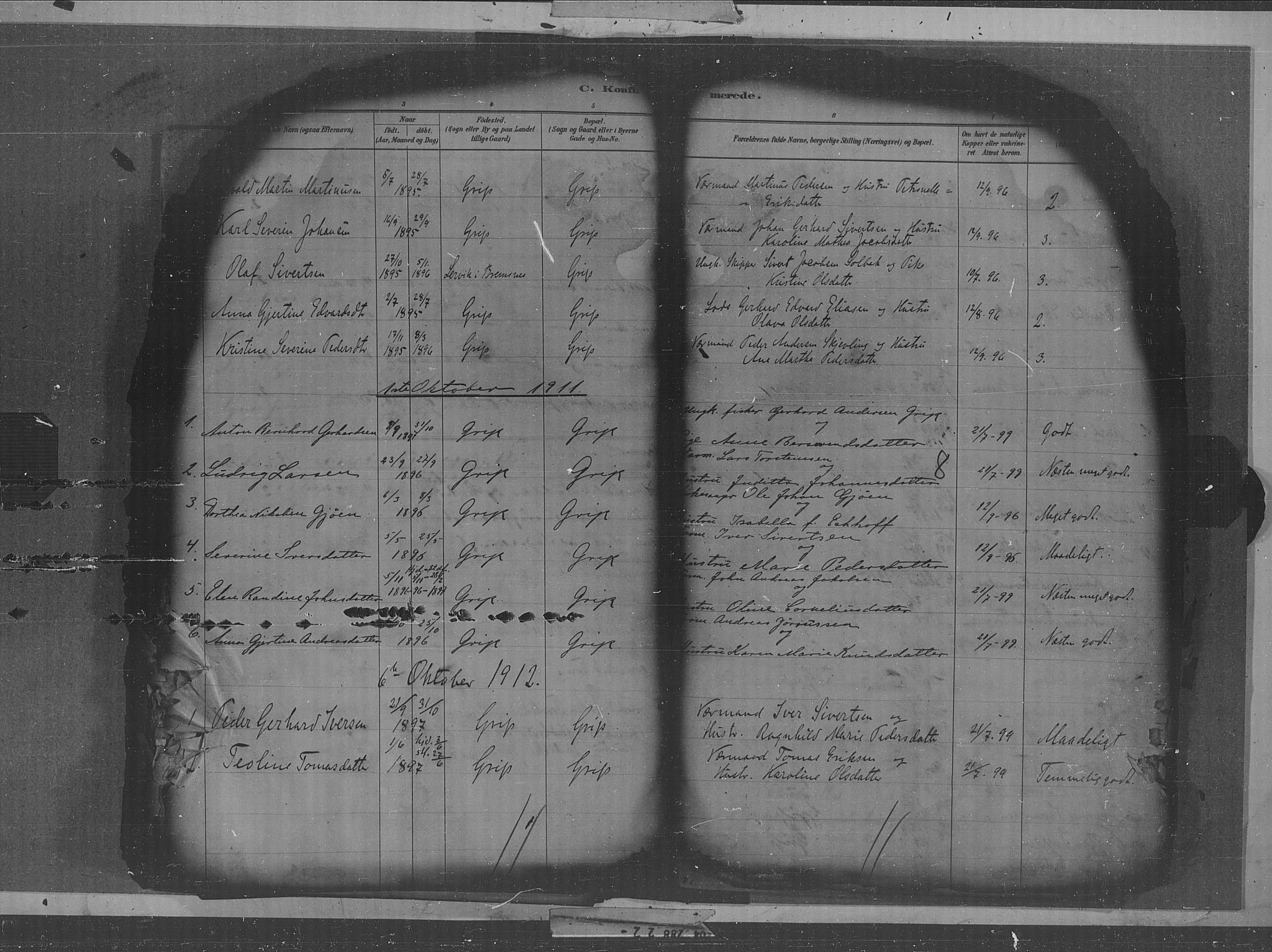 Kristiansund sokneprestkontor, AV/SAT-A-1068/1/I/I1: Parish register (official) no. 36, 1880-1919, p. 8