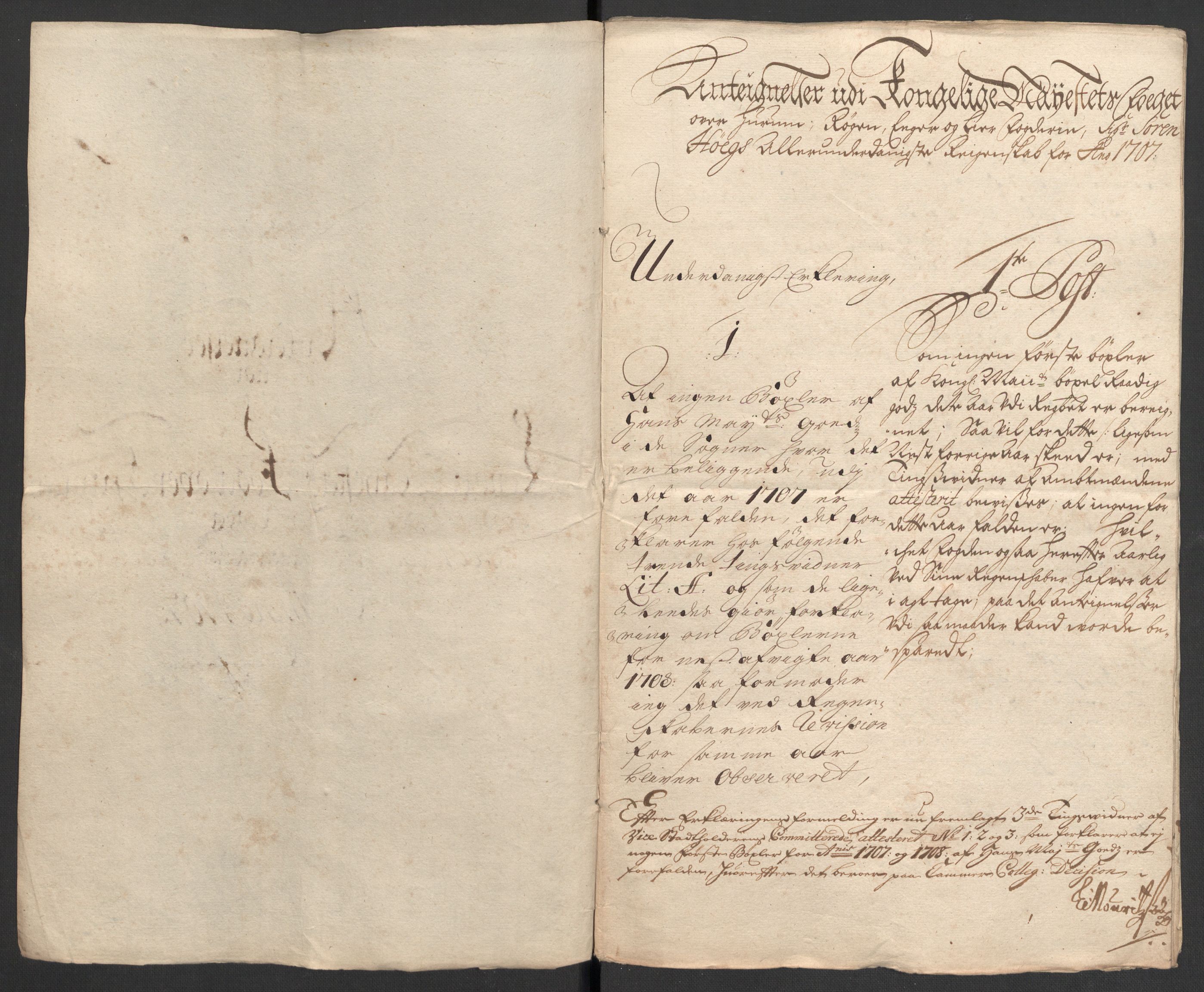 Rentekammeret inntil 1814, Reviderte regnskaper, Fogderegnskap, AV/RA-EA-4092/R30/L1701: Fogderegnskap Hurum, Røyken, Eiker og Lier, 1706-1707, p. 426