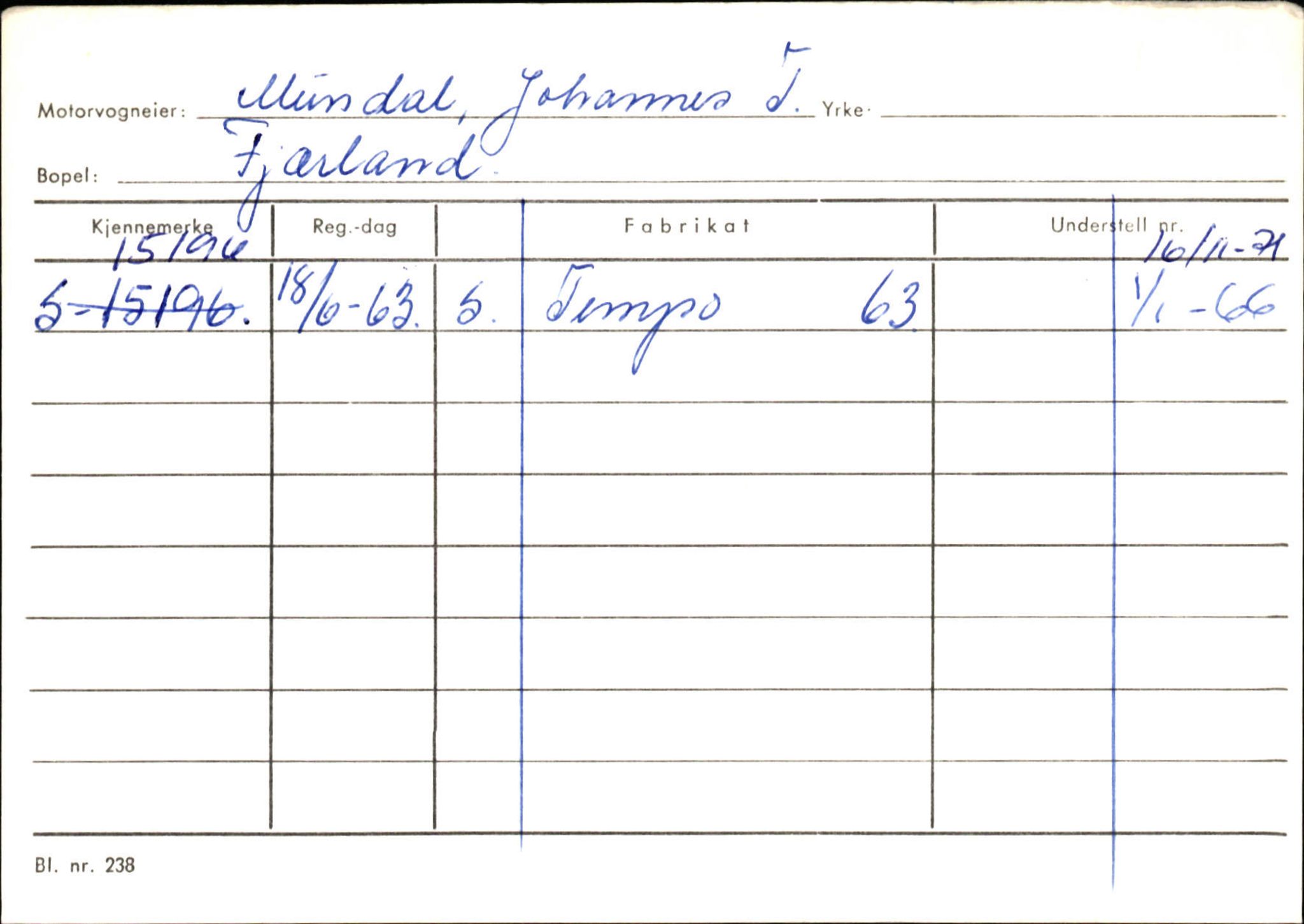 Statens vegvesen, Sogn og Fjordane vegkontor, AV/SAB-A-5301/4/F/L0132: Eigarregister Askvoll A-Å. Balestrand A-Å, 1945-1975, p. 2084