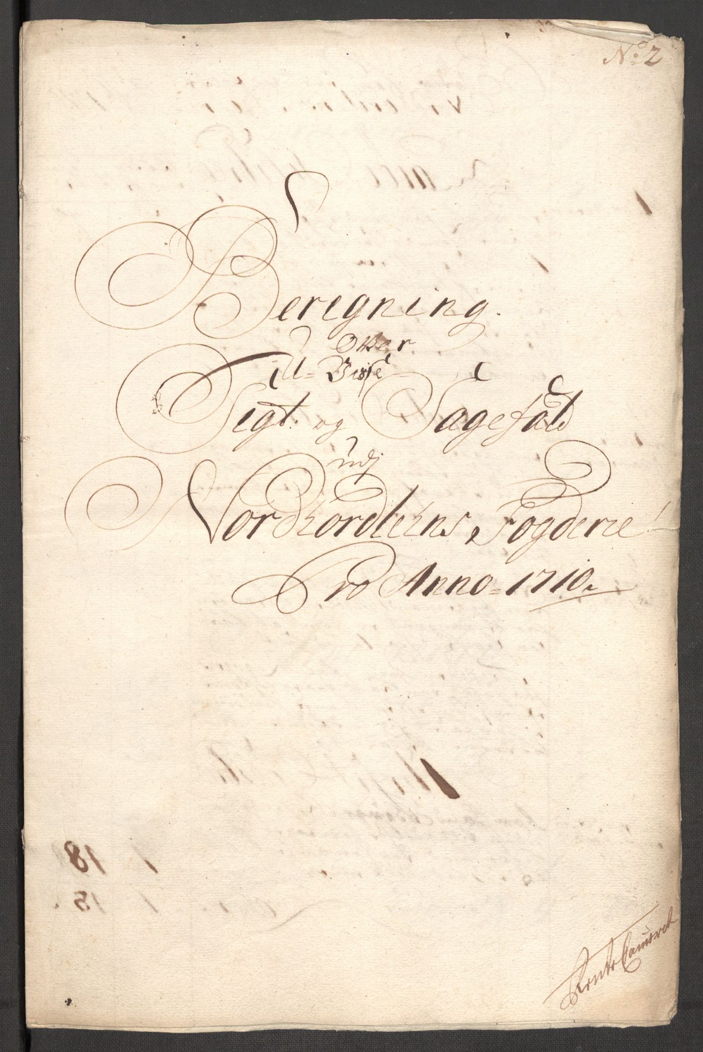 Rentekammeret inntil 1814, Reviderte regnskaper, Fogderegnskap, AV/RA-EA-4092/R51/L3191: Fogderegnskap Nordhordland og Voss, 1710, p. 49