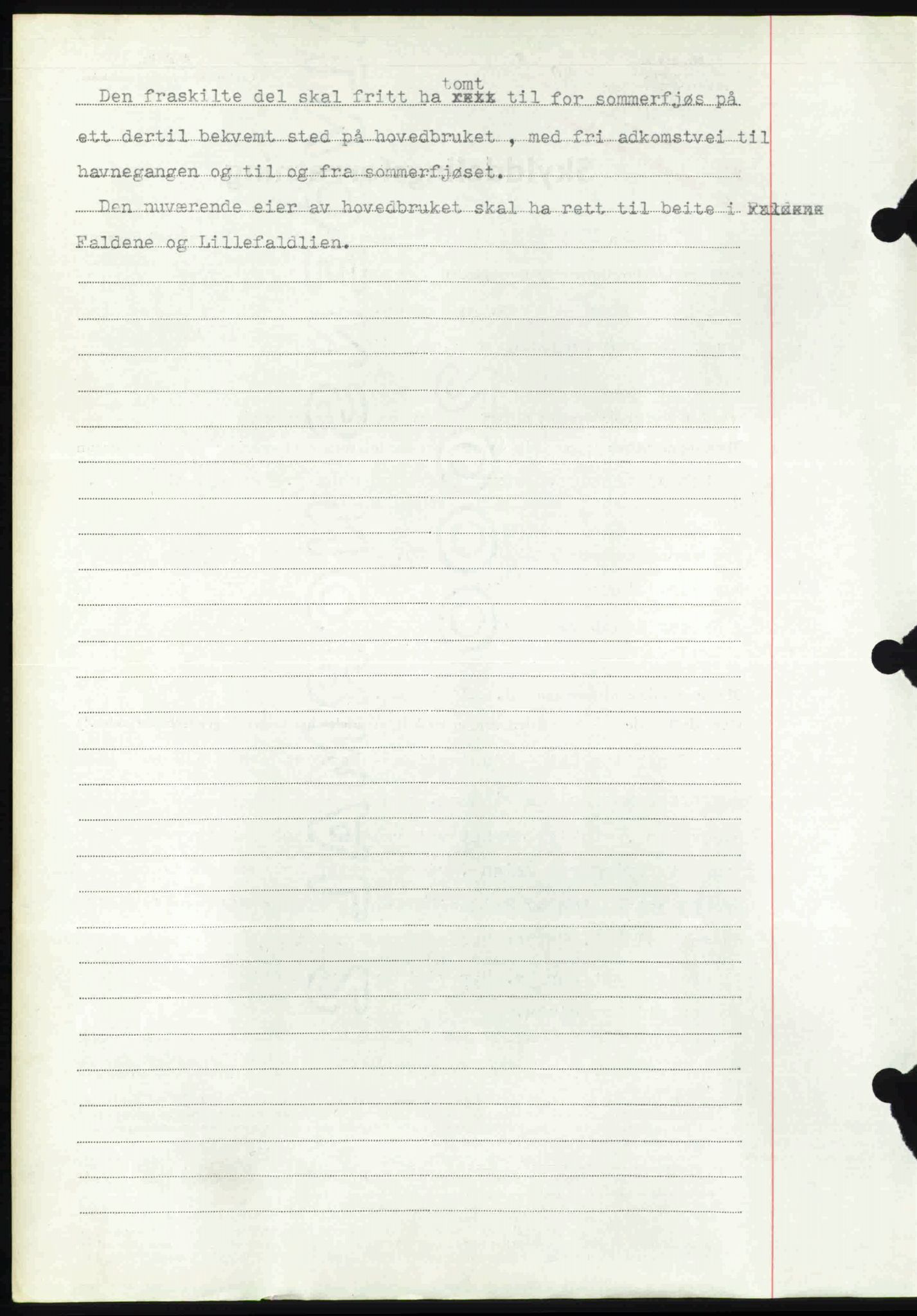 Rana sorenskriveri , SAT/A-1108/1/2/2C: Mortgage book no. A 6, 1939-1940, Diary no: : 1457/1939