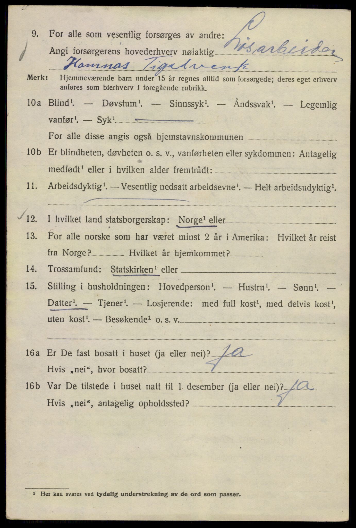 SAO, 1920 census for Kristiania, 1920, p. 486160