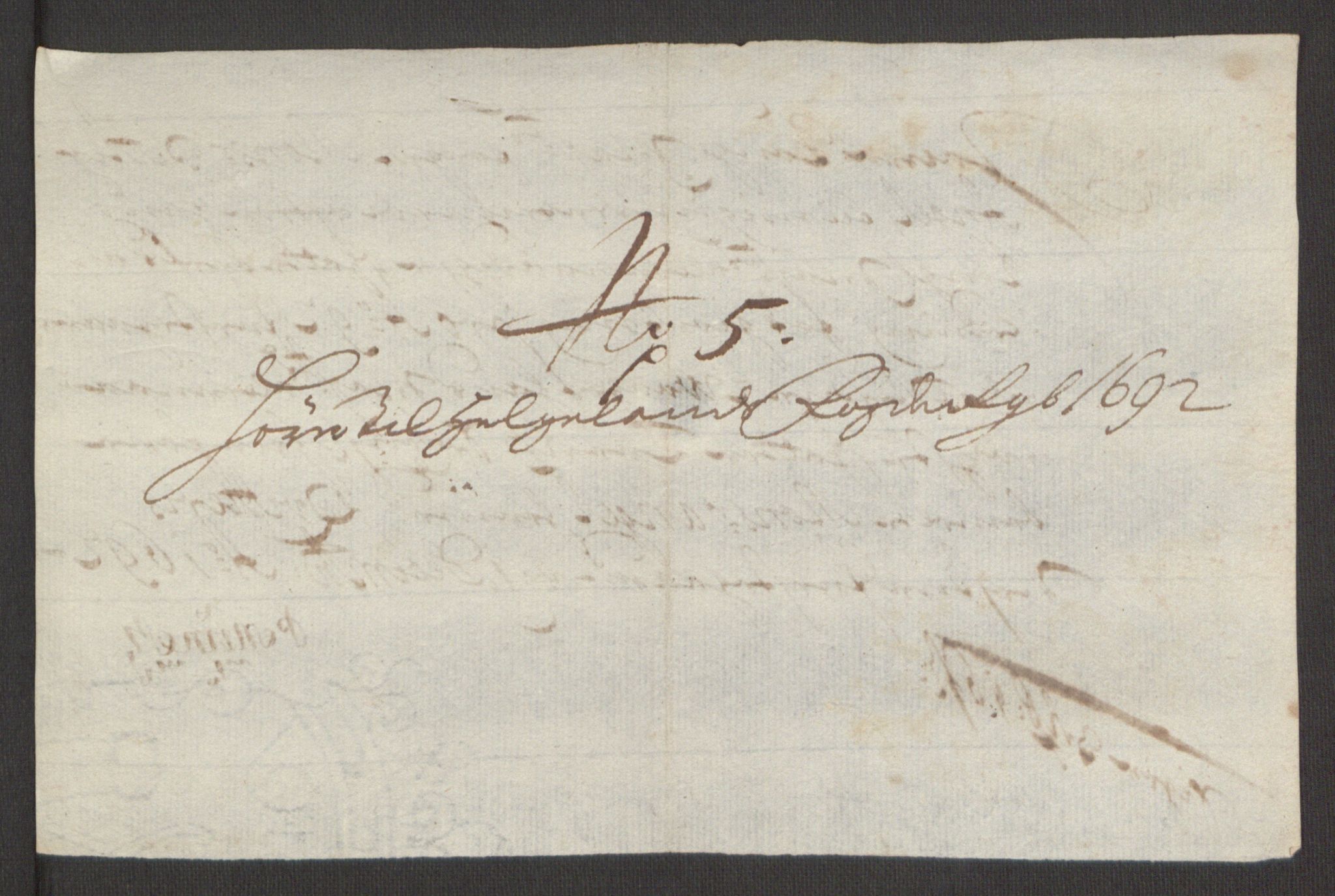 Rentekammeret inntil 1814, Reviderte regnskaper, Fogderegnskap, AV/RA-EA-4092/R65/L4504: Fogderegnskap Helgeland, 1691-1692, p. 322