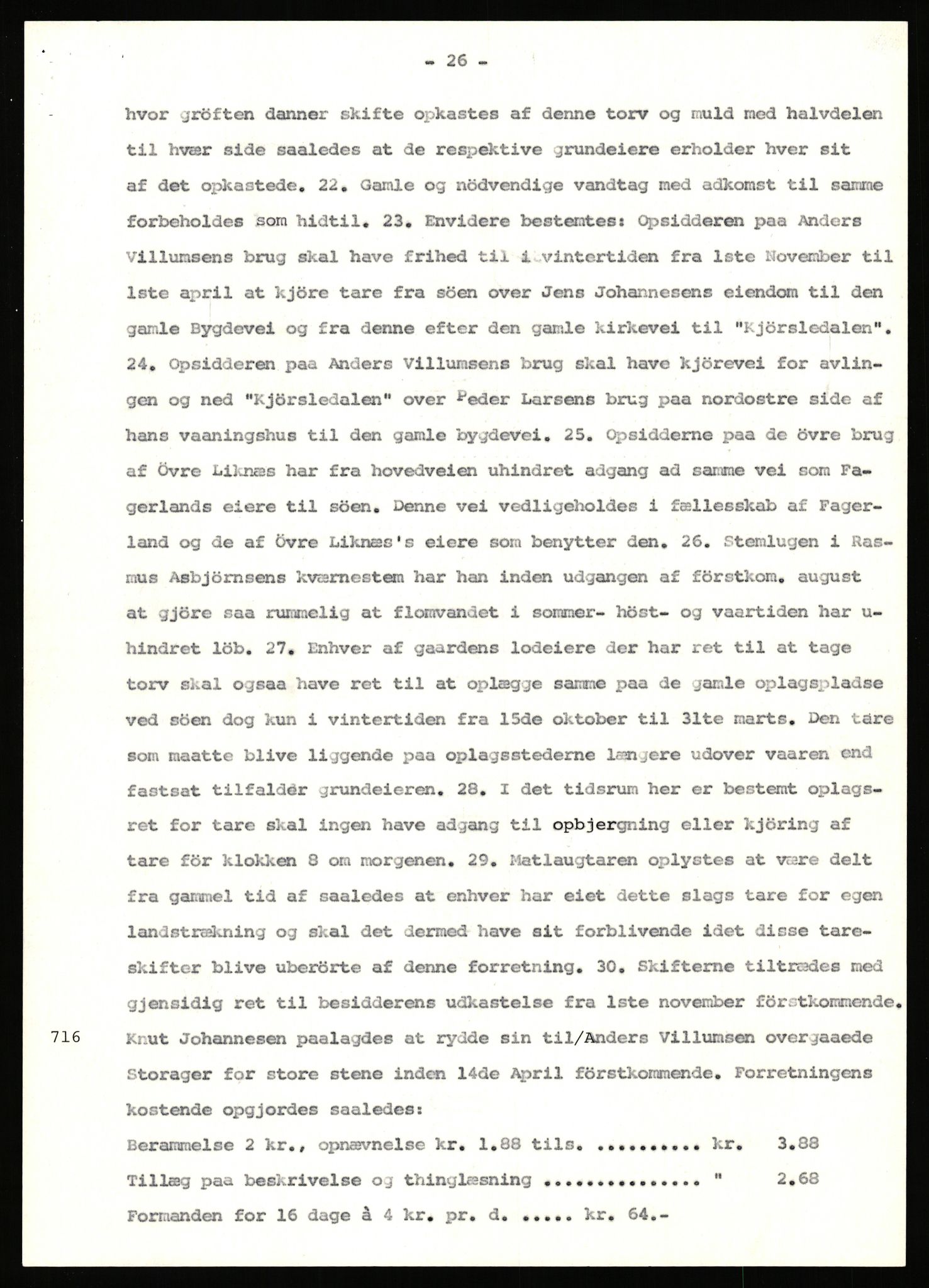 Statsarkivet i Stavanger, AV/SAST-A-101971/03/Y/Yj/L0053: Avskrifter sortert etter gårdsnavn: Leigvam - Liland, 1750-1930, p. 672