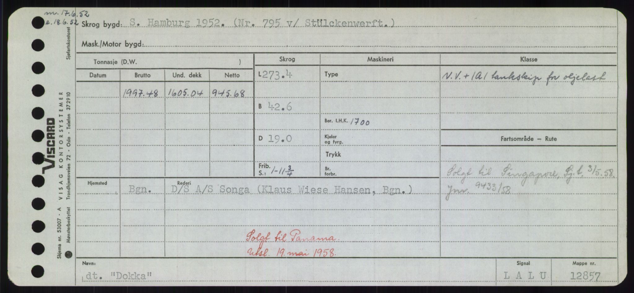 Sjøfartsdirektoratet med forløpere, Skipsmålingen, RA/S-1627/H/Hd/L0008: Fartøy, C-D, p. 553